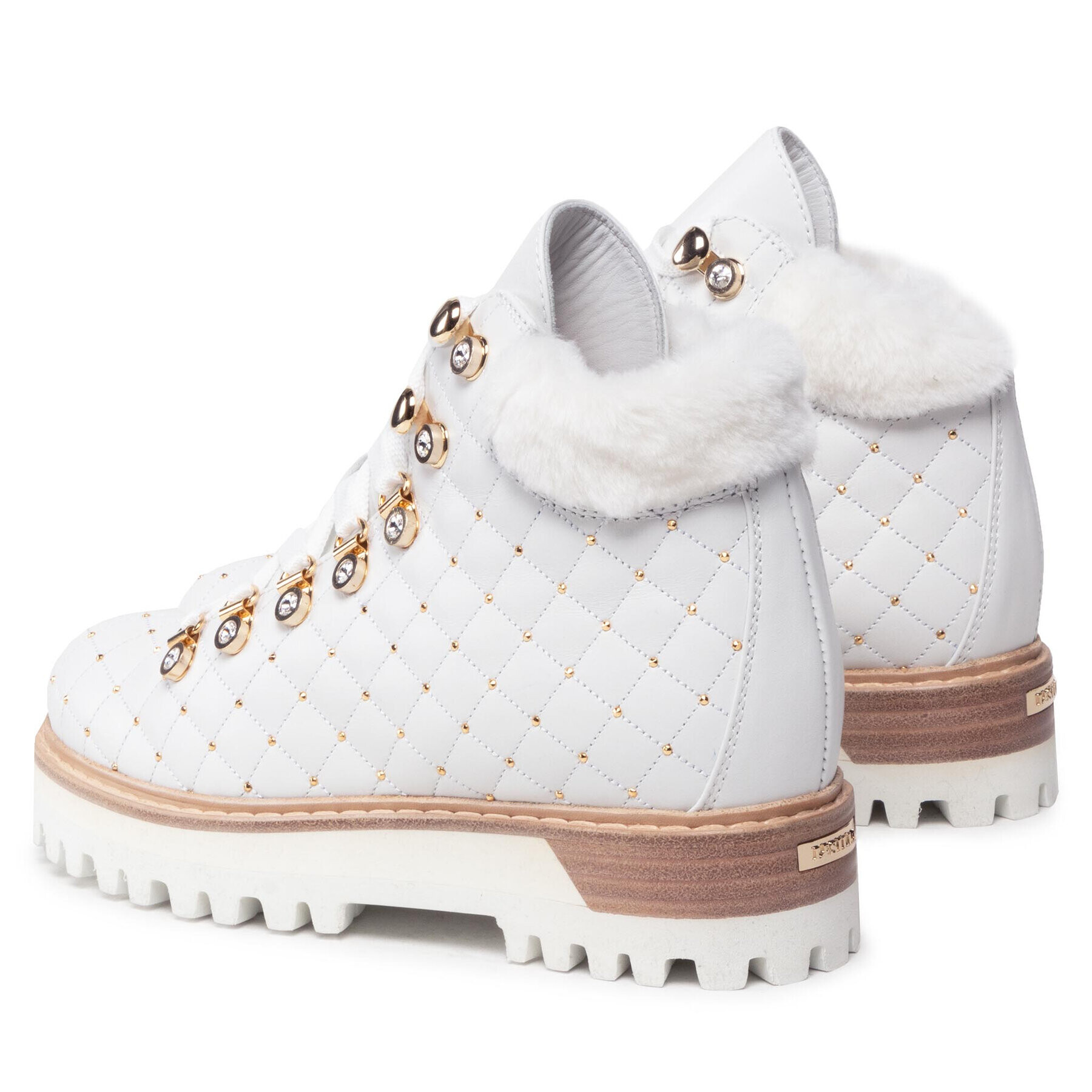 Le Silla Туристически oбувки St. Moritz 7512M040M1MMCHI200 Бял - Pepit.bg