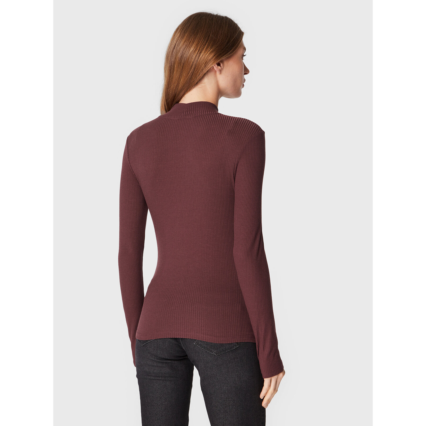 Lee Блуза L40HIP34 112320879 Кафяв Slim Fit - Pepit.bg