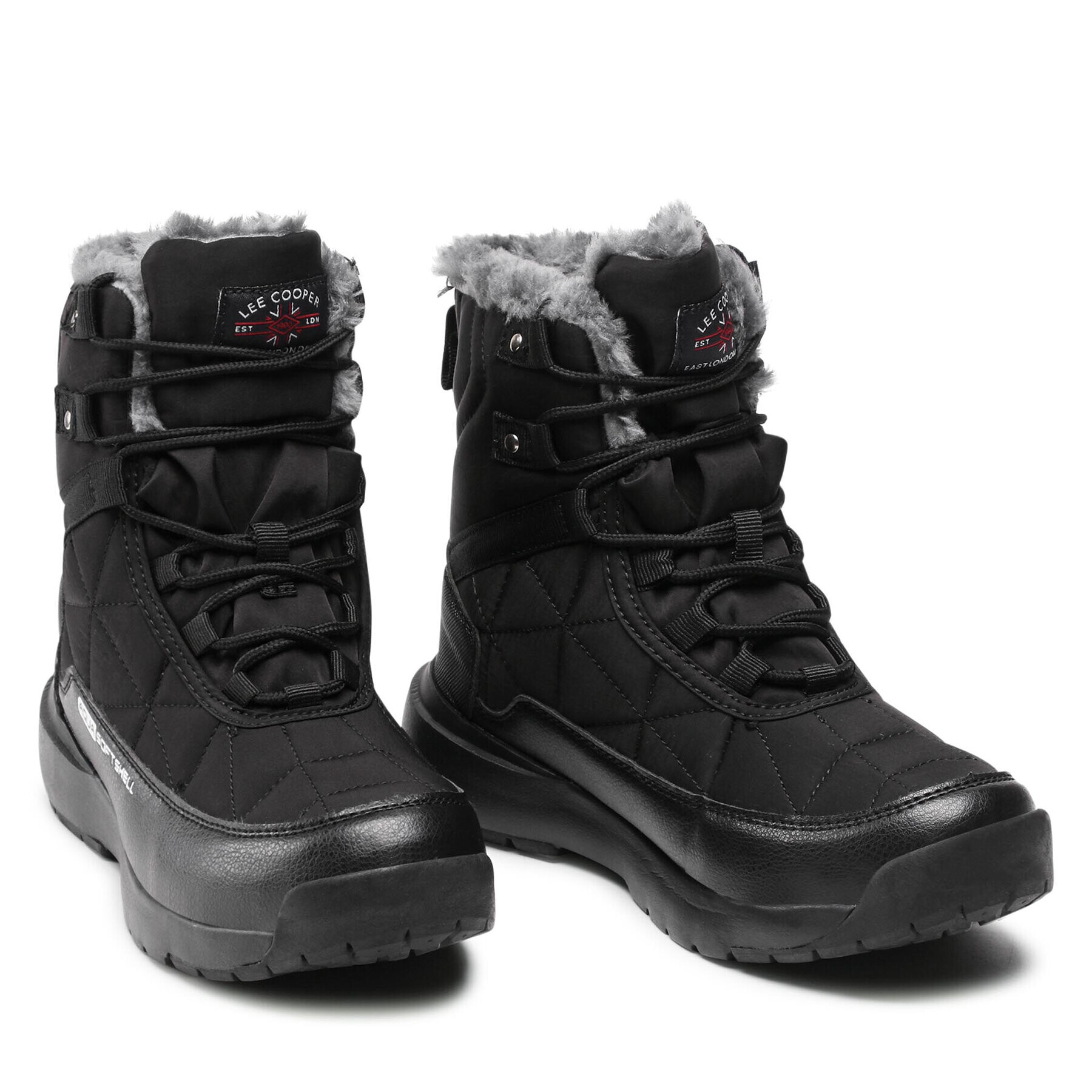 Lee Cooper Боти LCJ-21-17-0590L Черен - Pepit.bg