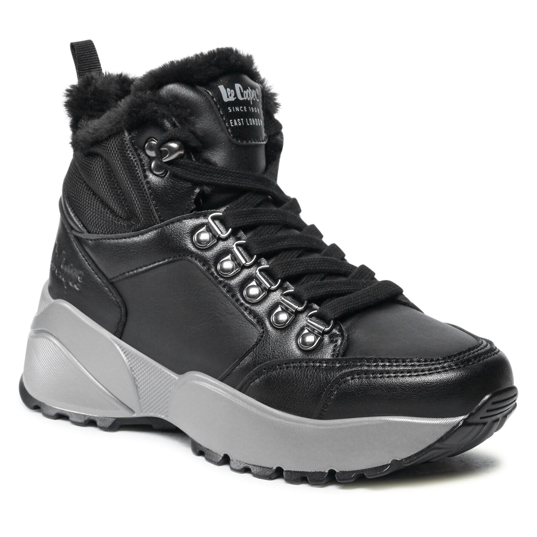 Lee Cooper Боти LCJ-21-31-0618L Черен - Pepit.bg