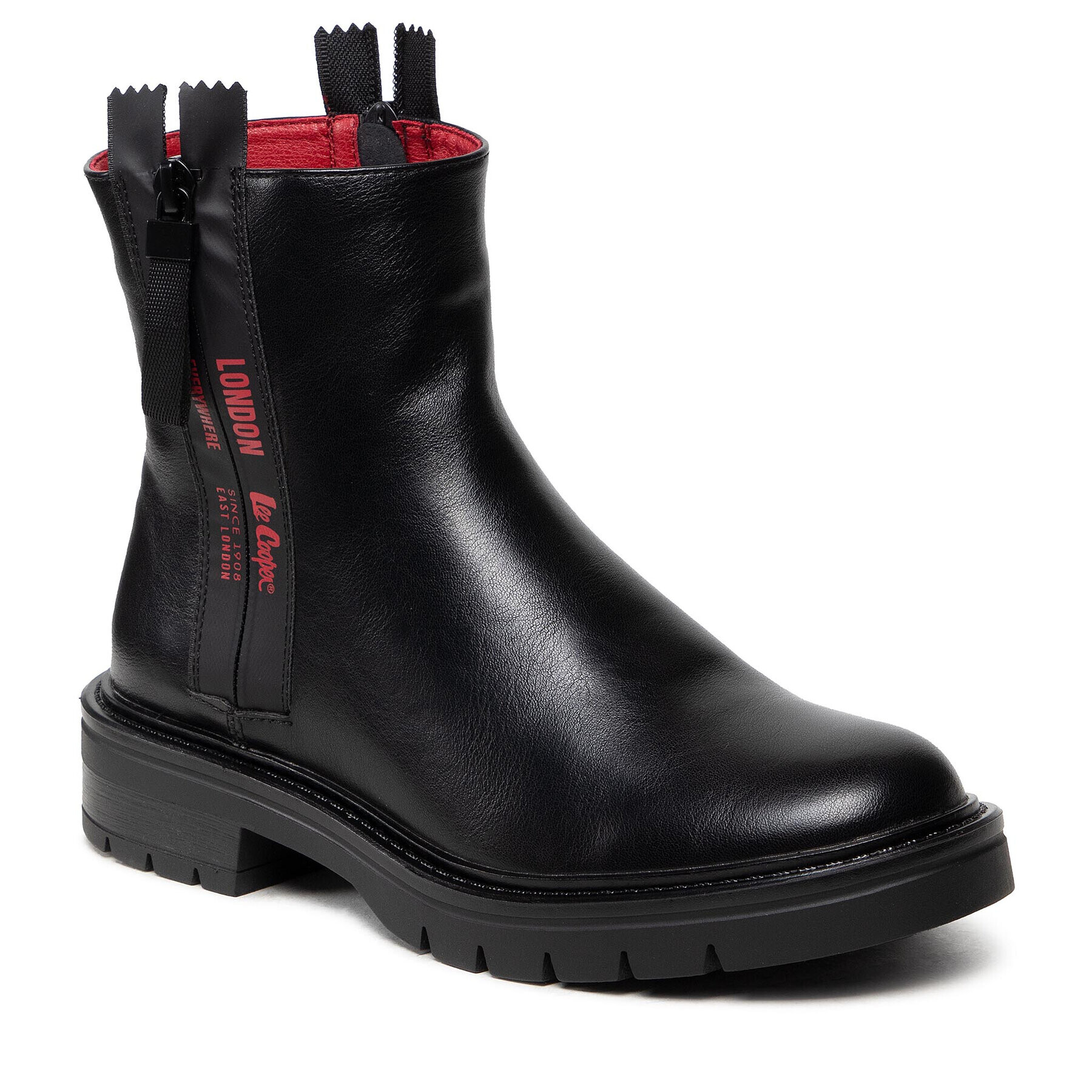 Lee Cooper Боти LCJ-21-47-0648L Черен - Pepit.bg