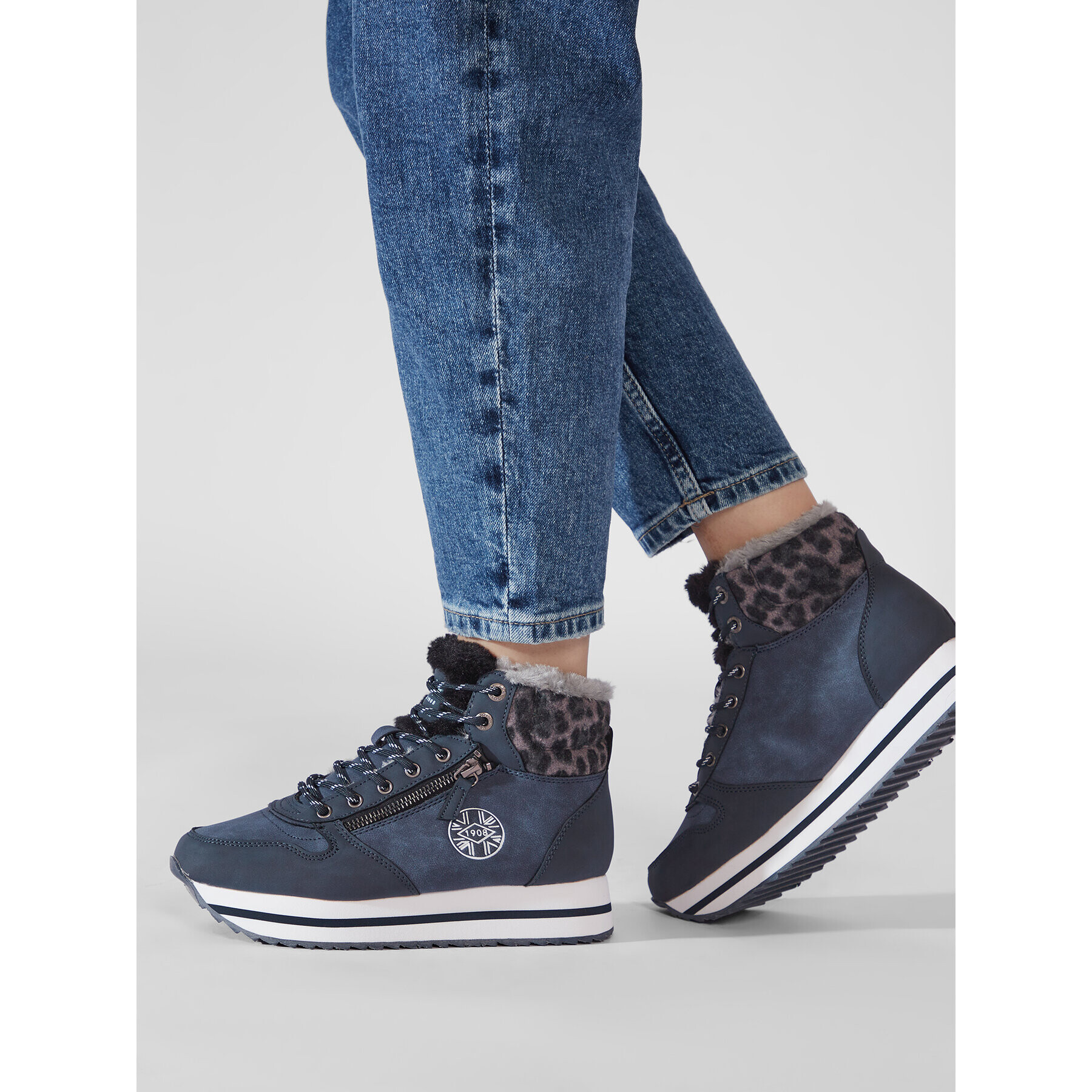 Lee Cooper Боти LCJ-22-31-1450LA Тъмносин - Pepit.bg