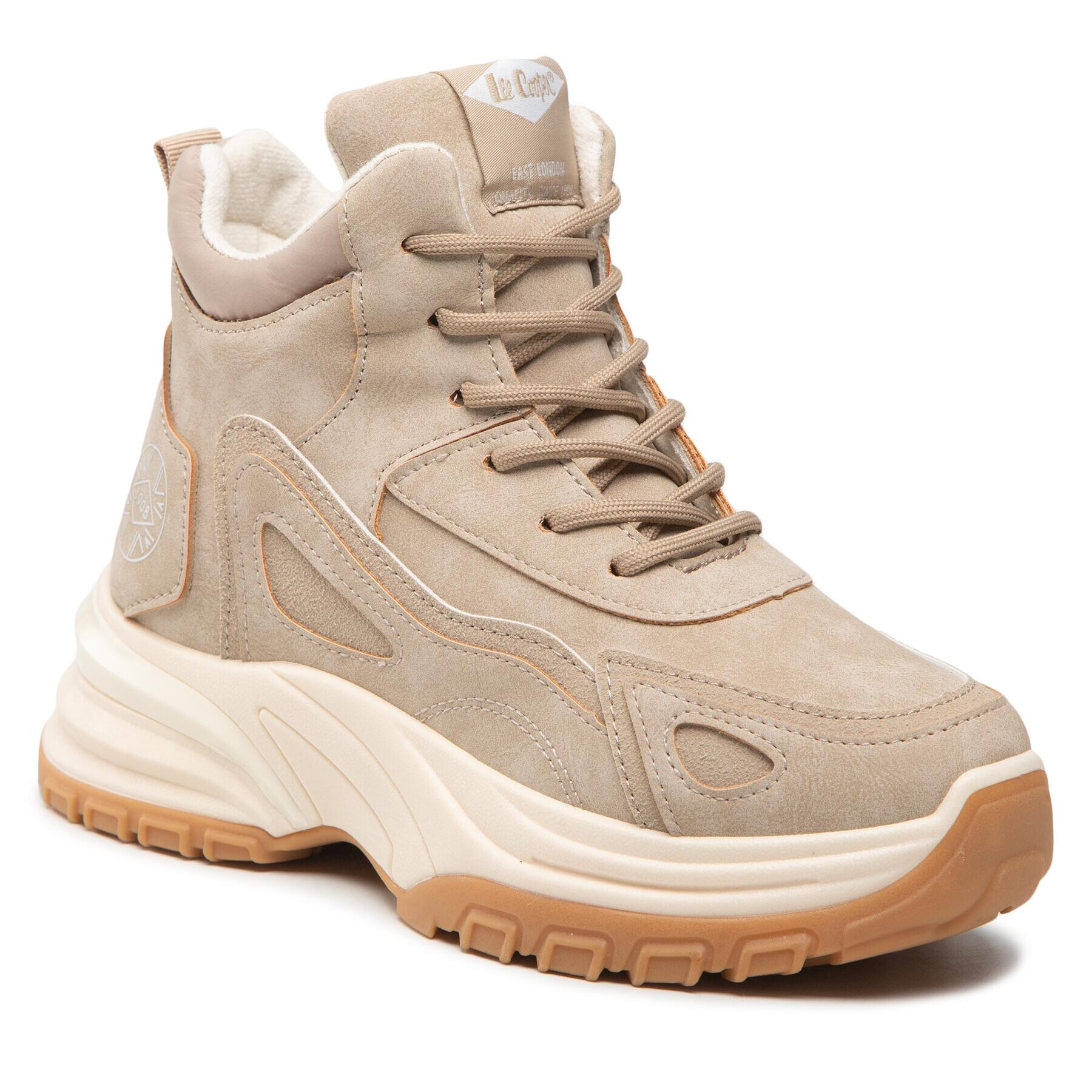 Lee Cooper Боти LCJ-22-44-1352LA Бежов - Pepit.bg