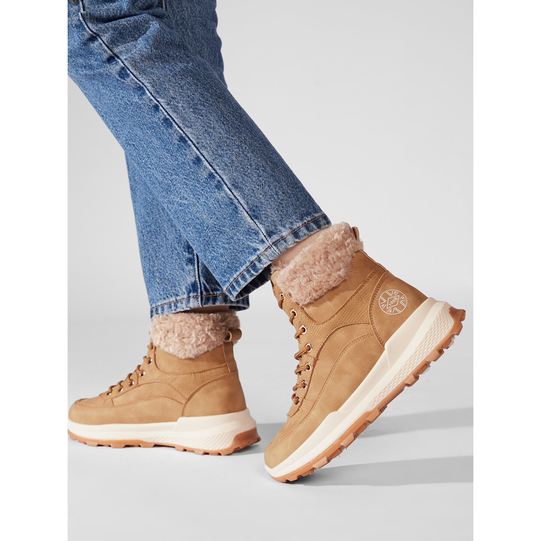 Lee Cooper Боти LCJ-22-44-1361L Кафяв - Pepit.bg