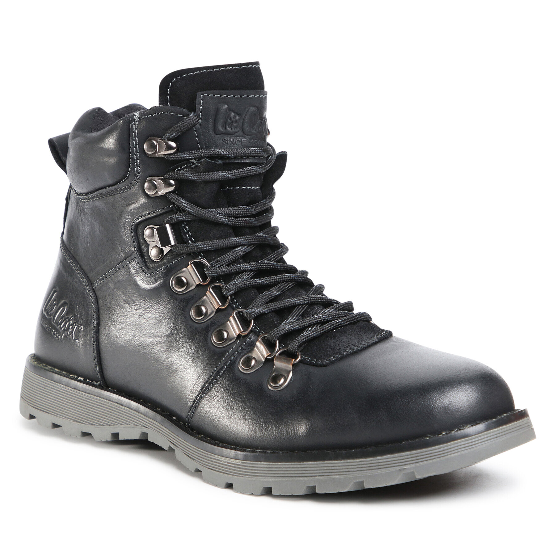 Lee Cooper Ботуши LCJ-20-33-142A Черен - Pepit.bg