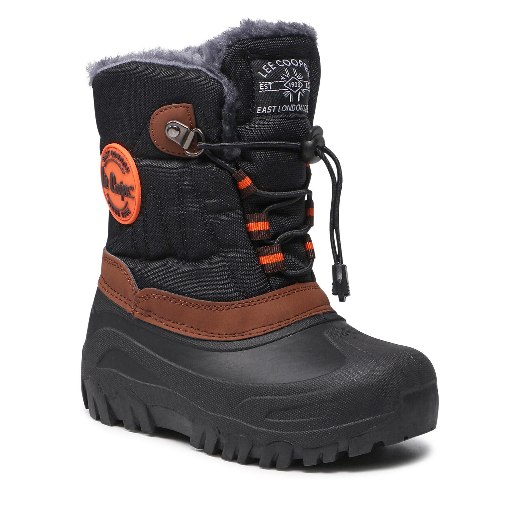 Lee Cooper Ботуши LCJ-21-44-0524K Черен - Pepit.bg