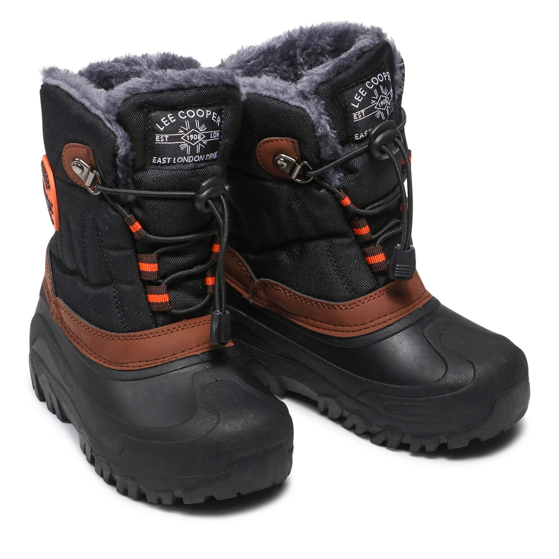 Lee Cooper Ботуши LCJ-21-44-0524K Черен - Pepit.bg
