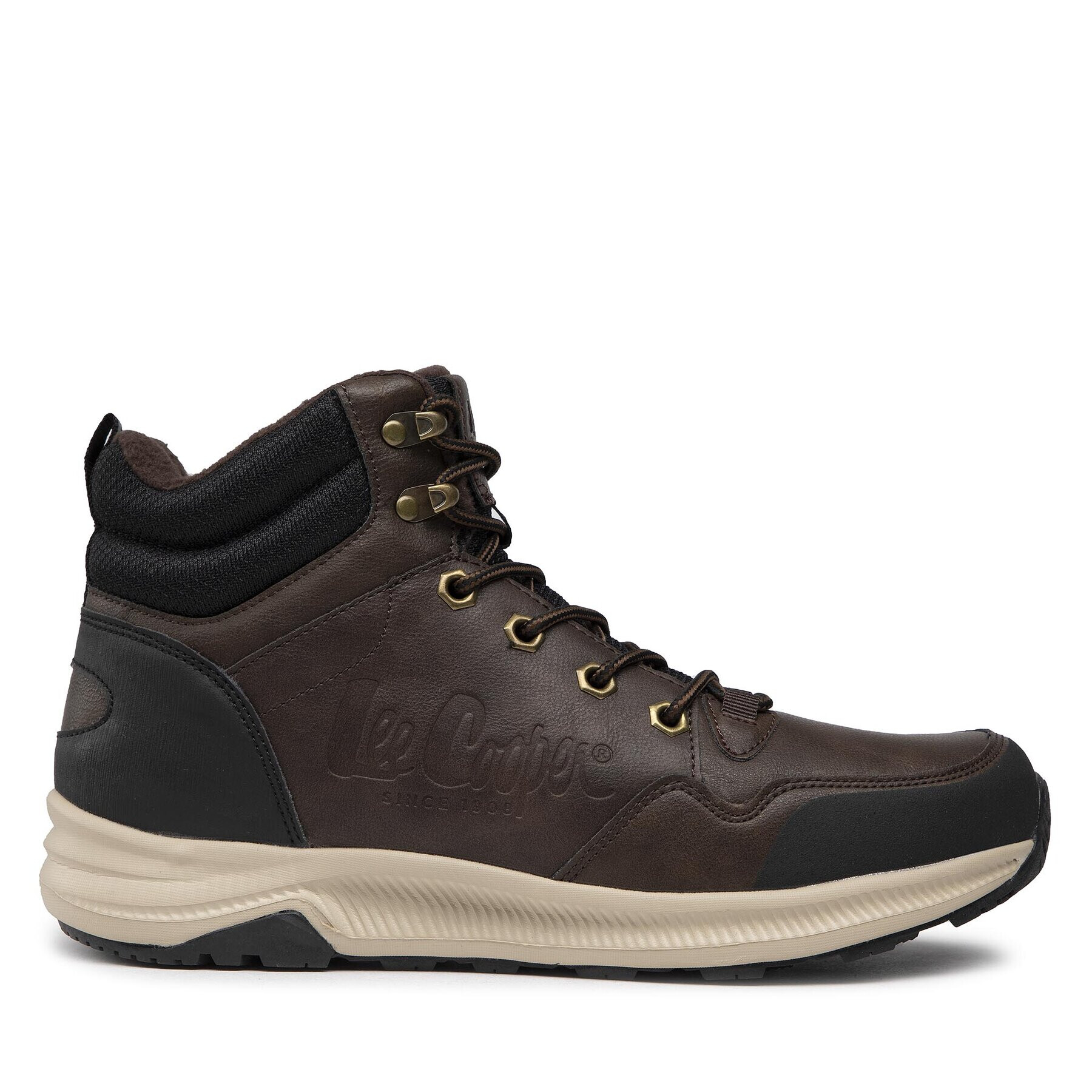 Lee Cooper Ботуши LCJ-22-01-1384M Кафяв - Pepit.bg