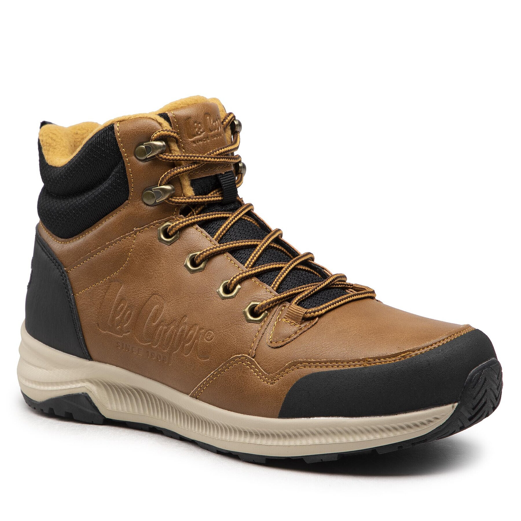 Lee Cooper Ботуши LCJ-22-01-1385M Кафяв - Pepit.bg