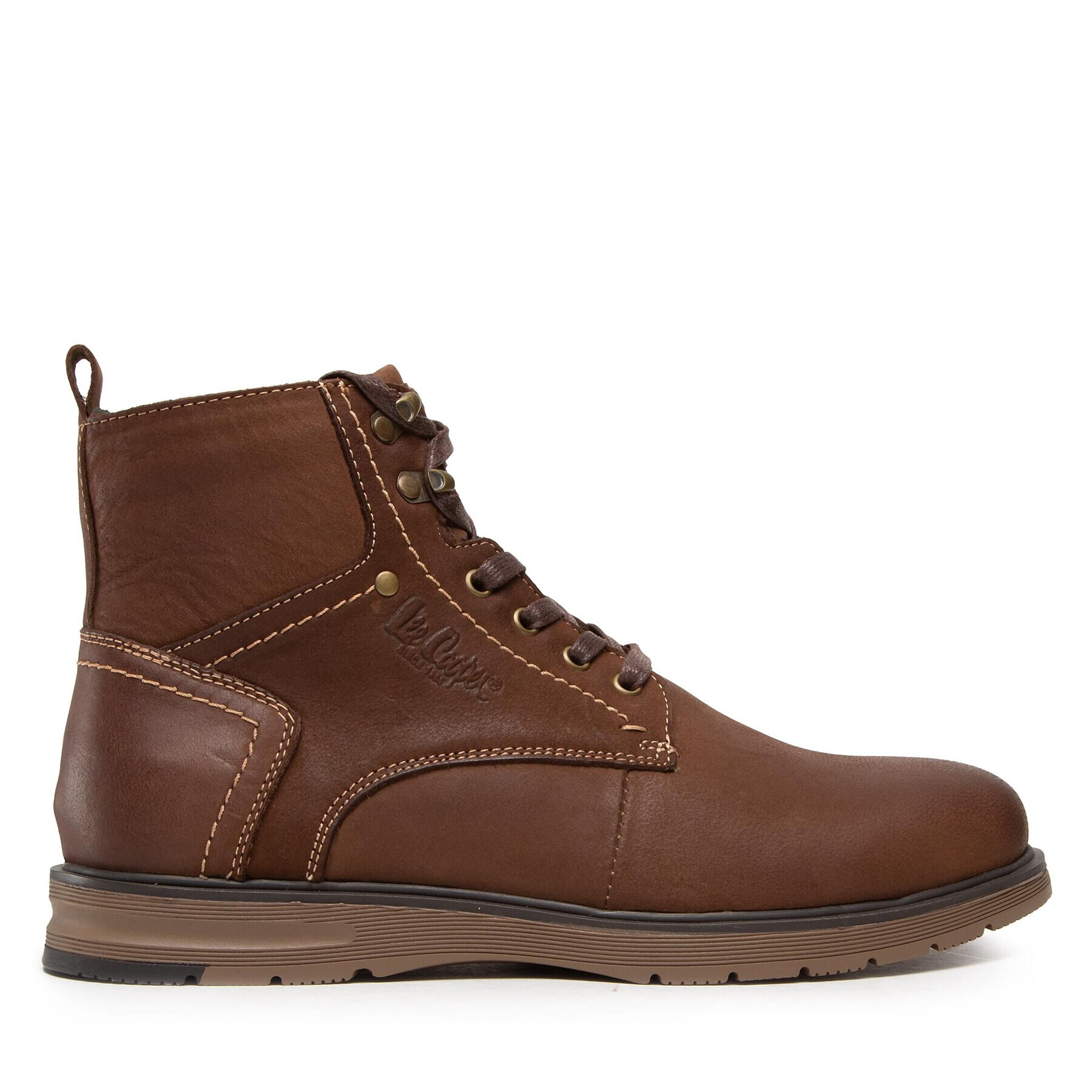 Lee Cooper Ботуши LCJ-22-33-1479M Кафяв - Pepit.bg