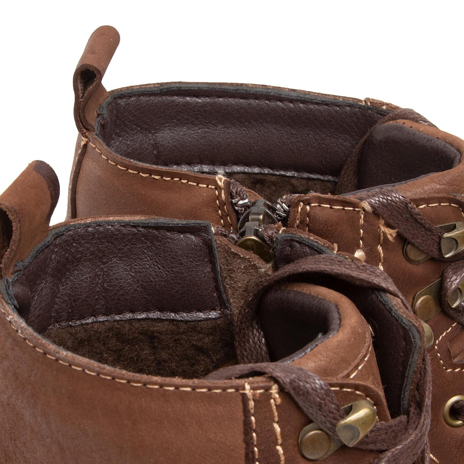 Lee Cooper Ботуши LCJ-22-33-1479M Кафяв - Pepit.bg