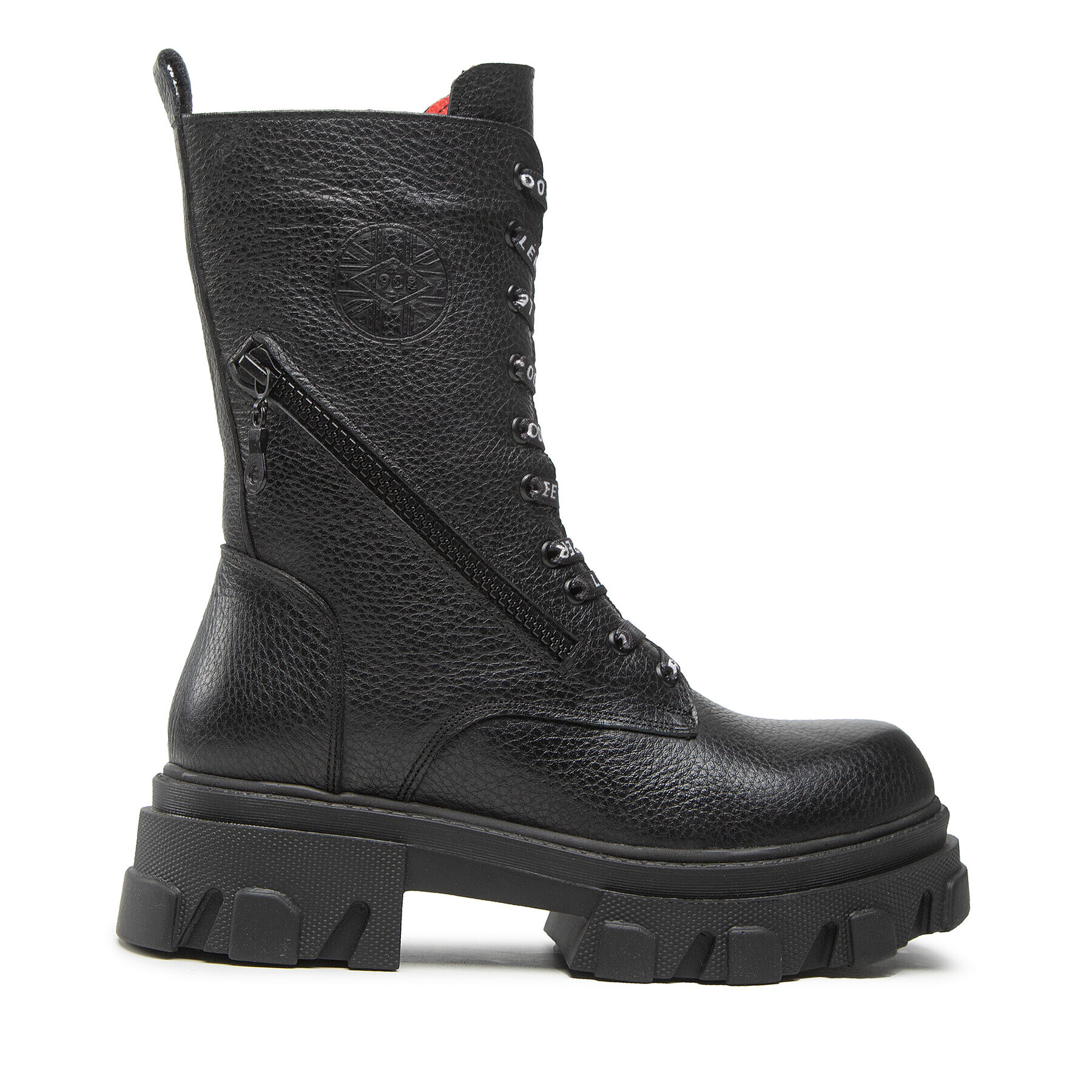 Lee Cooper Ботуши LCJ-22-50-1505LA Черен - Pepit.bg
