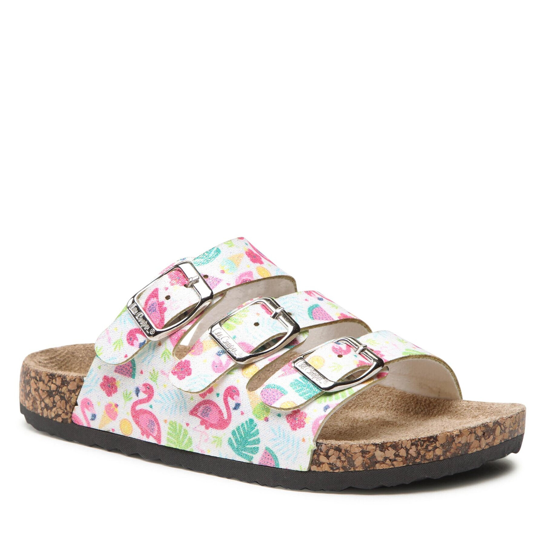 Lee Cooper Чехли LCW-23-35 Бял - Pepit.bg