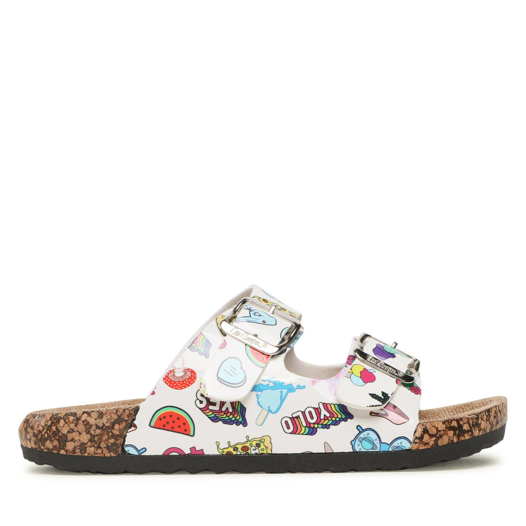 Lee Cooper Чехли LCW-23-35 Бял - Pepit.bg