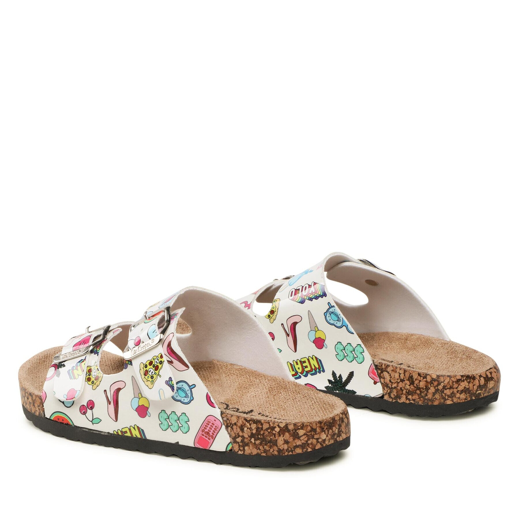 Lee Cooper Чехли LCW-23-35 Бял - Pepit.bg