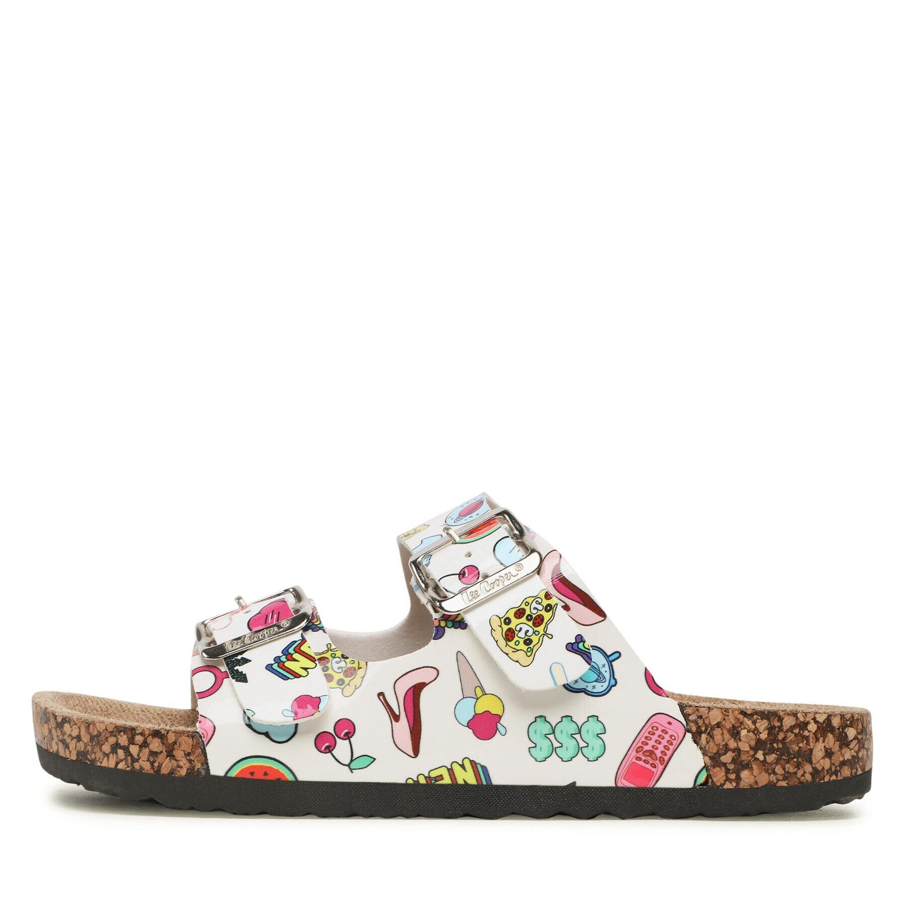 Lee Cooper Чехли LCW-23-35 Бял - Pepit.bg