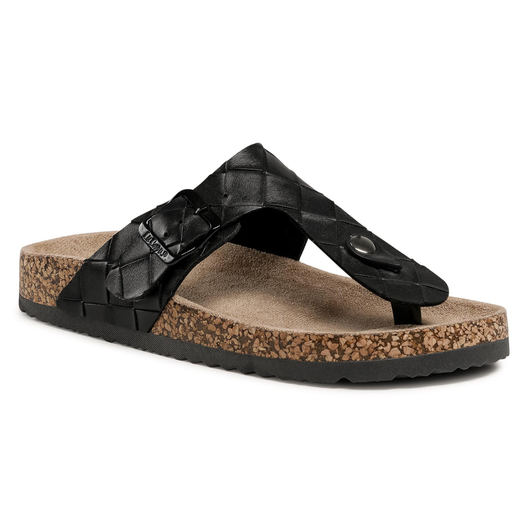 Lee Cooper Джапанки LCW-21-35-0231L Черен - Pepit.bg