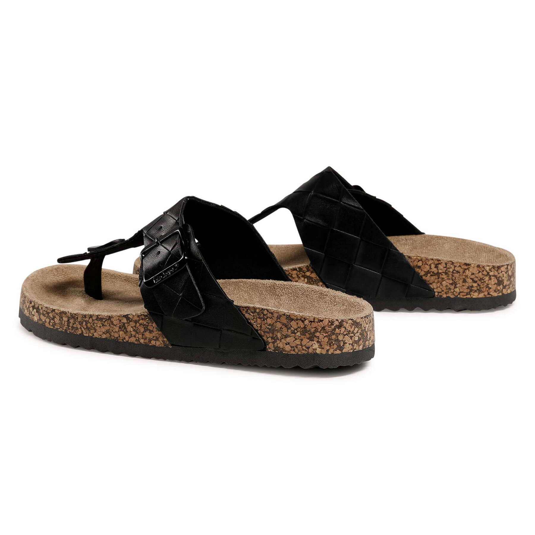 Lee Cooper Джапанки LCW-21-35-0231L Черен - Pepit.bg