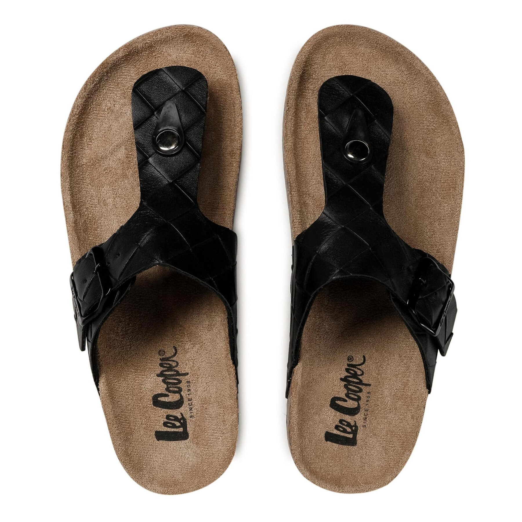 Lee Cooper Джапанки LCW-21-35-0231L Черен - Pepit.bg