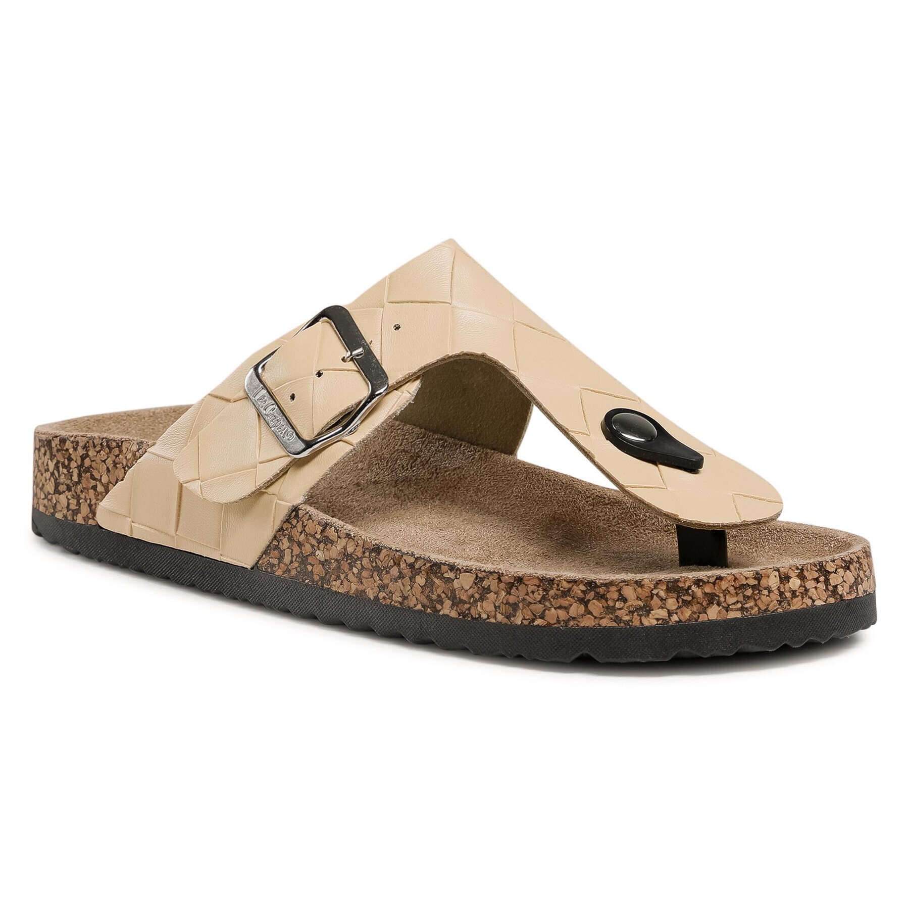 Lee Cooper Джапанки LCW-21-35-0233L Бежов - Pepit.bg