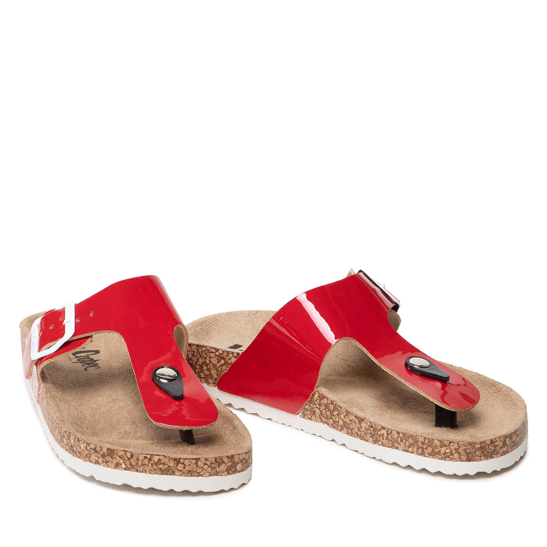 Lee Cooper Джапанки LCW-22-35-1171L Червен - Pepit.bg