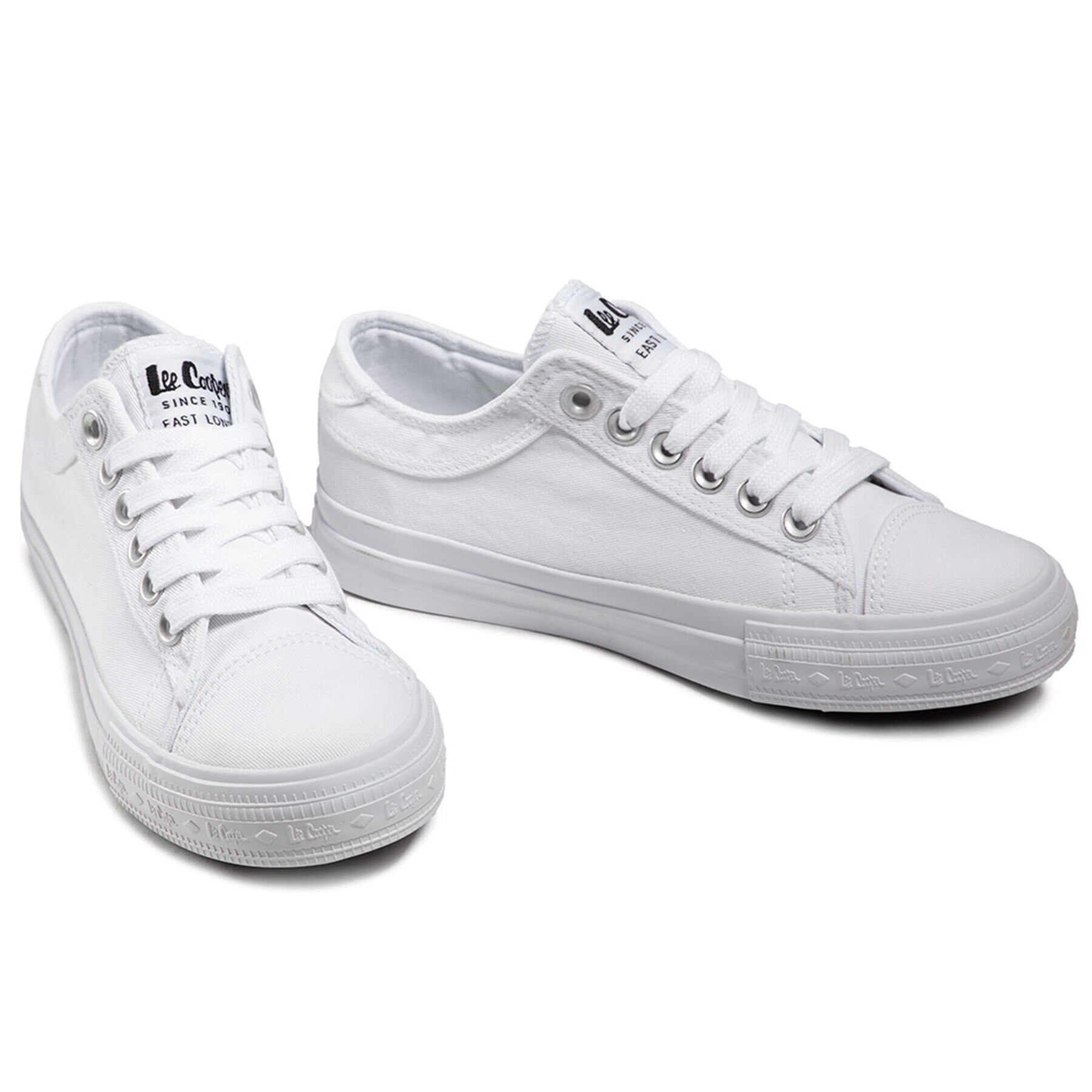 Lee Cooper Гуменки LCW-21-31-0145L Бял - Pepit.bg