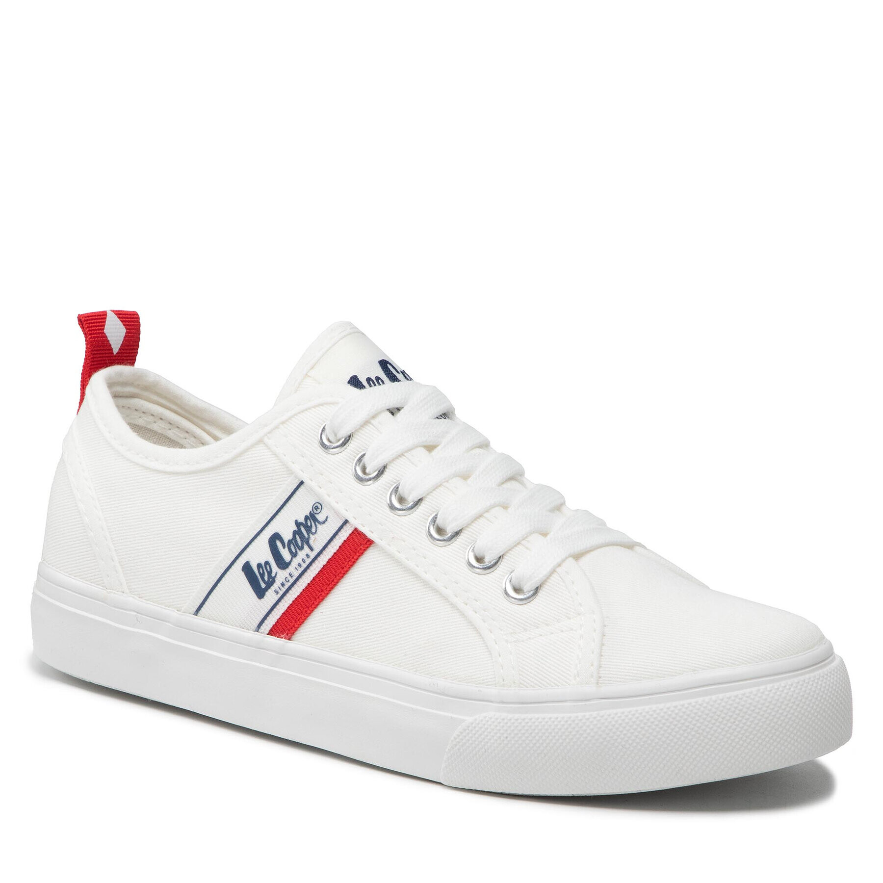 Lee Cooper Гуменки LCW-22-31-0830LA Бял - Pepit.bg