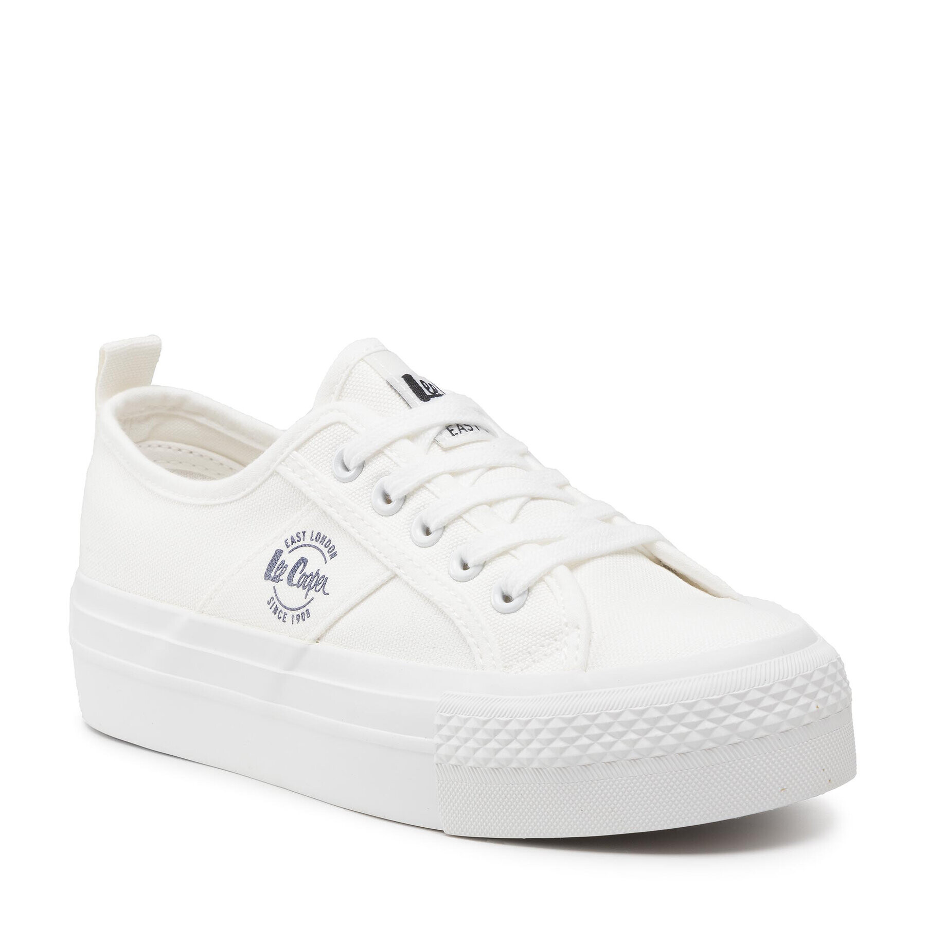 Lee Cooper Гуменки LCW-22-31-0837LA Бял - Pepit.bg