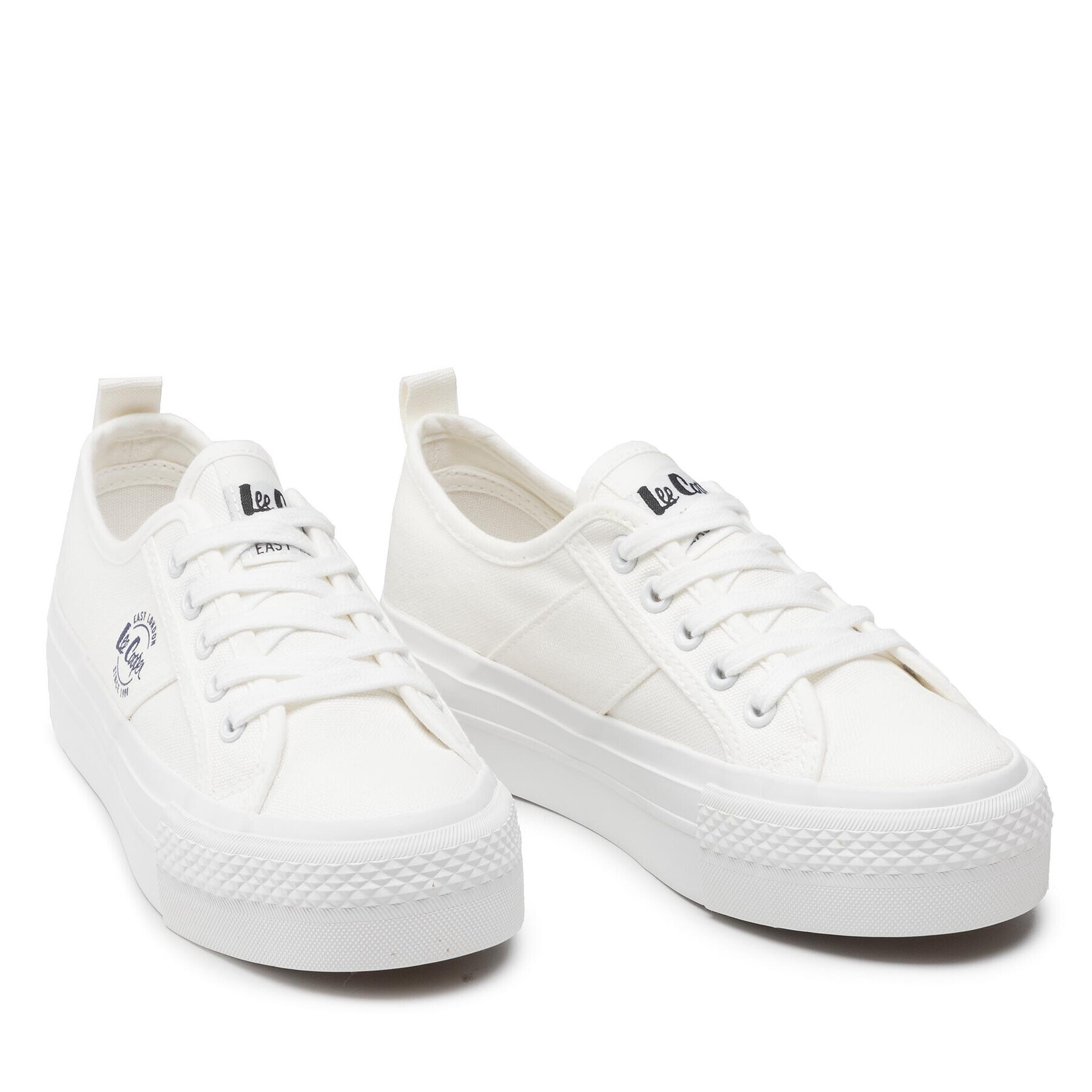 Lee Cooper Гуменки LCW-22-31-0837LA Бял - Pepit.bg