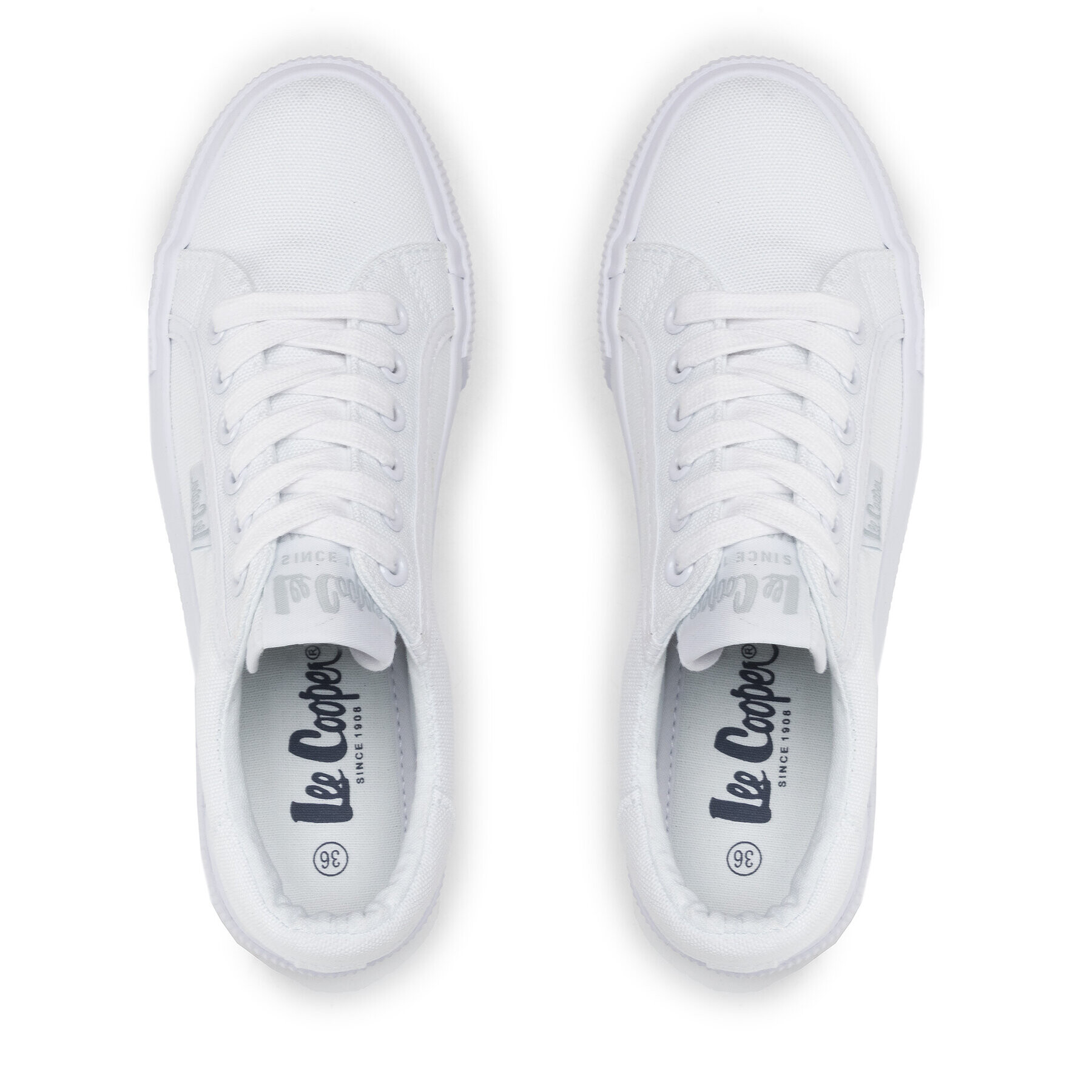 Lee Cooper Гуменки LCW-22-31-0884L Бял - Pepit.bg
