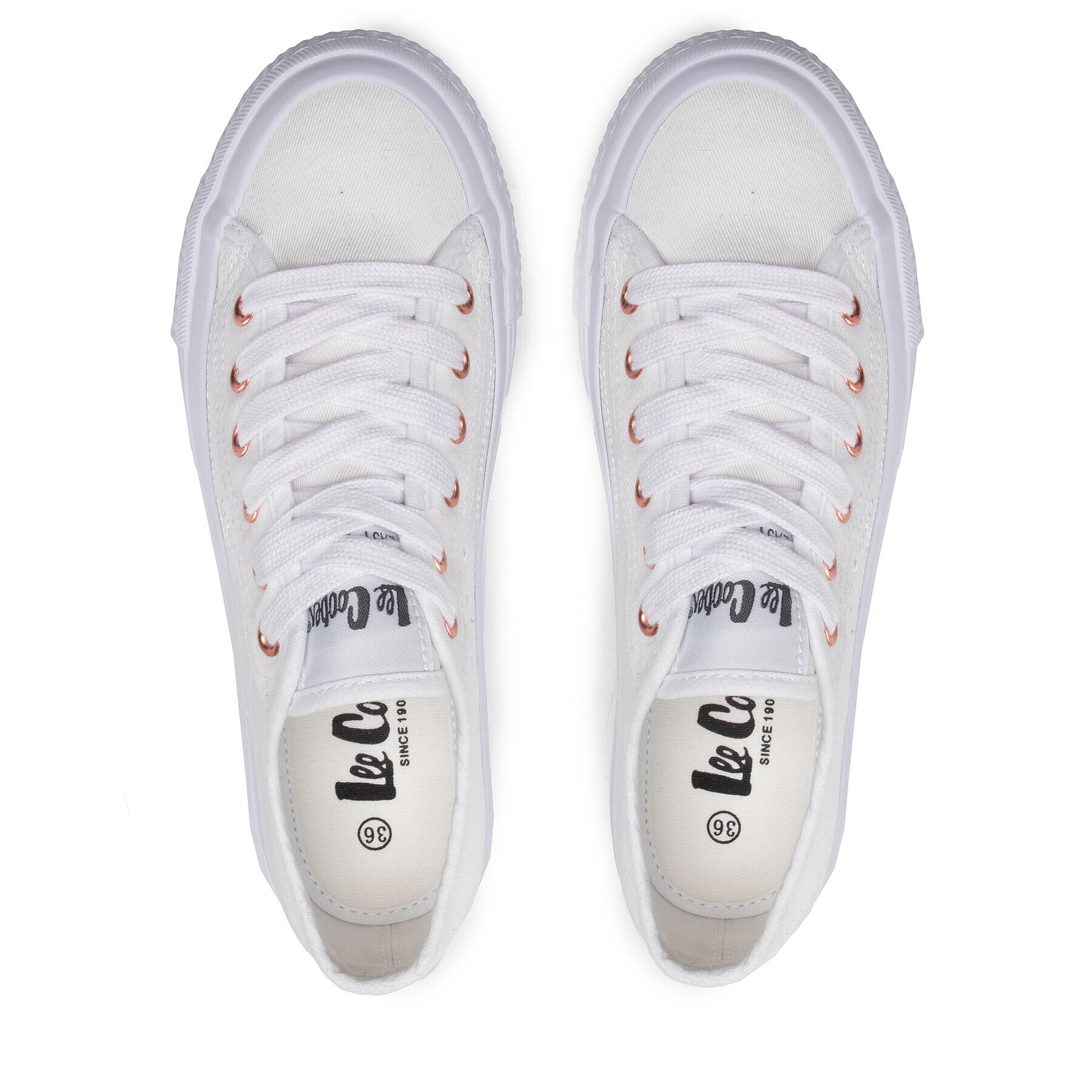 Lee Cooper Гуменки LCW-22-31-0890LA Бял - Pepit.bg