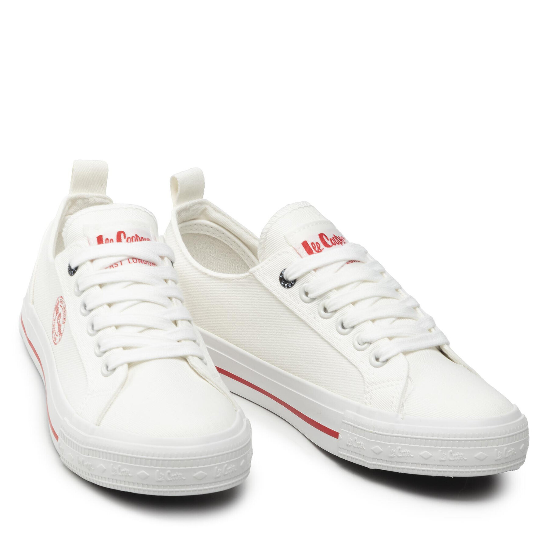 Lee Cooper Гуменки LCW-22-31-0924LA Бял - Pepit.bg