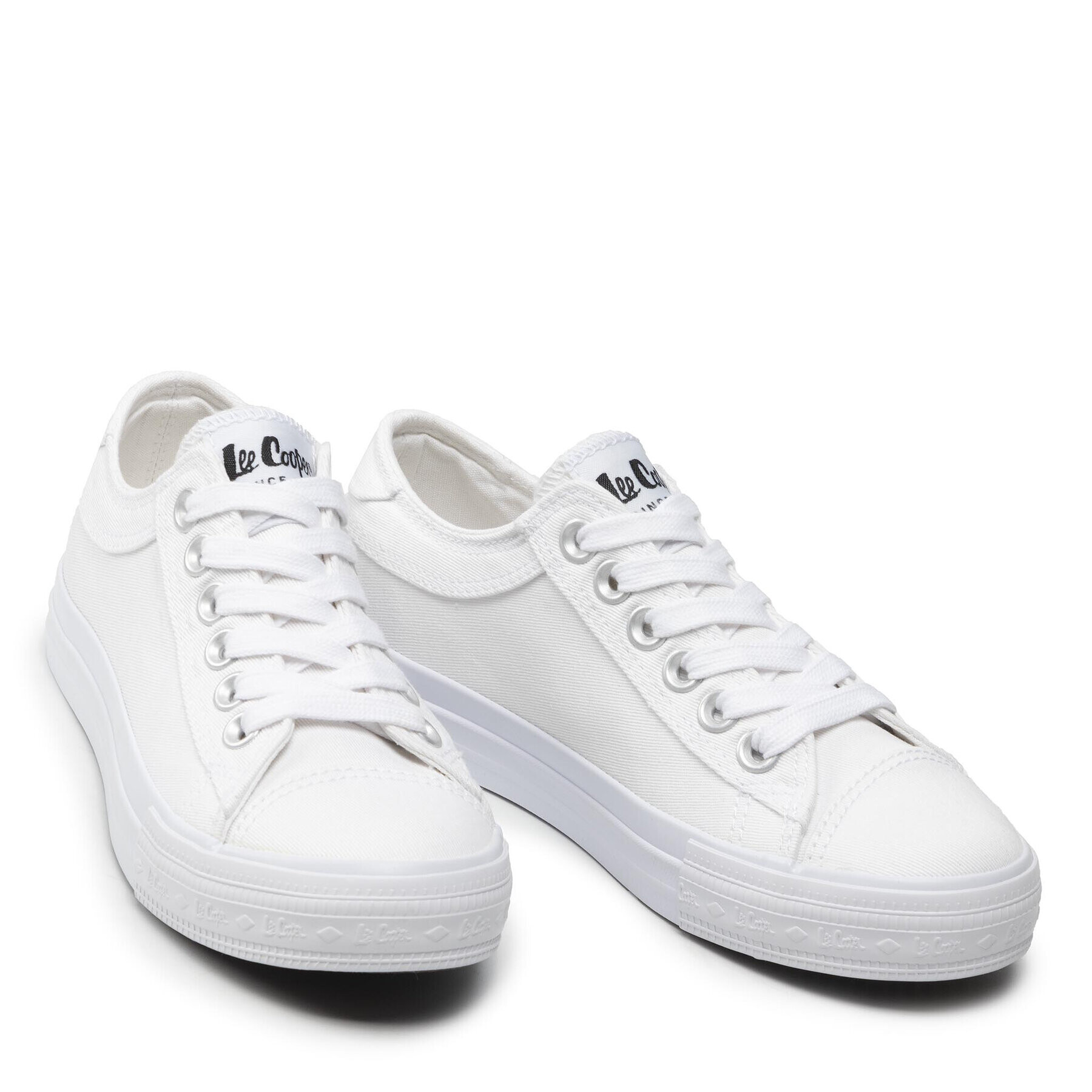 Lee Cooper Гуменки LCW-22-31-0979LA Бял - Pepit.bg