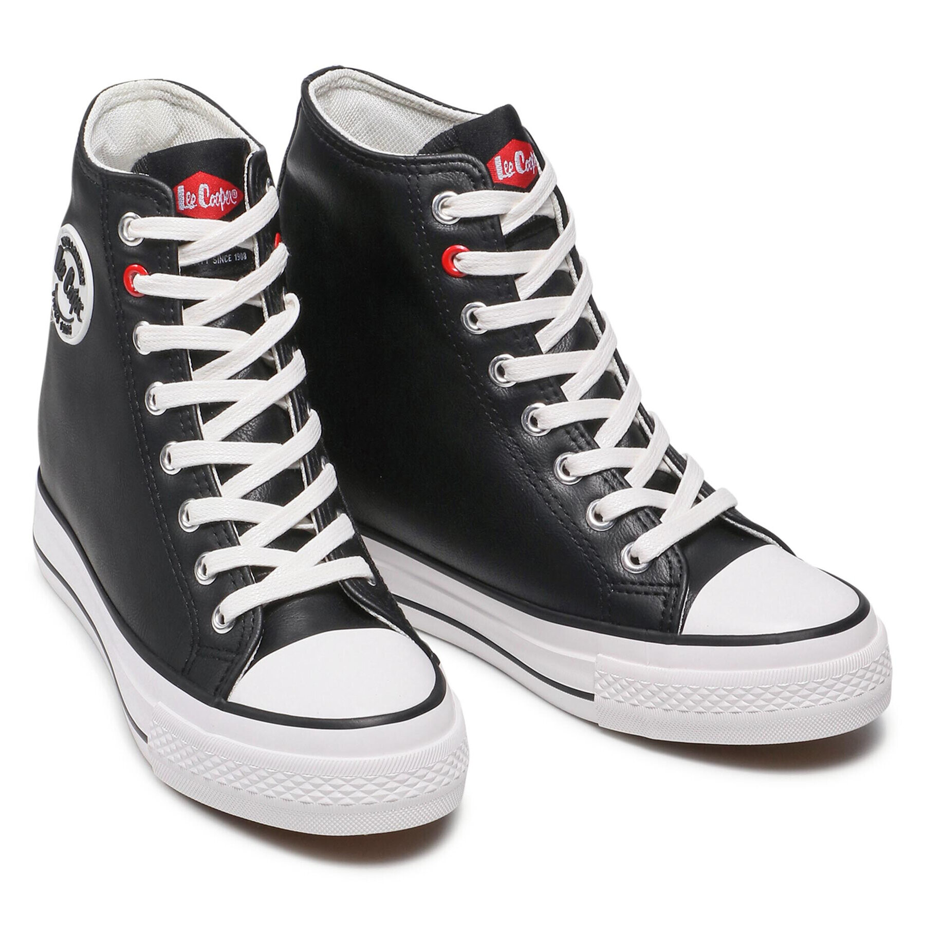 Lee Cooper Кецове LCJ-21-48-0701L Черен - Pepit.bg