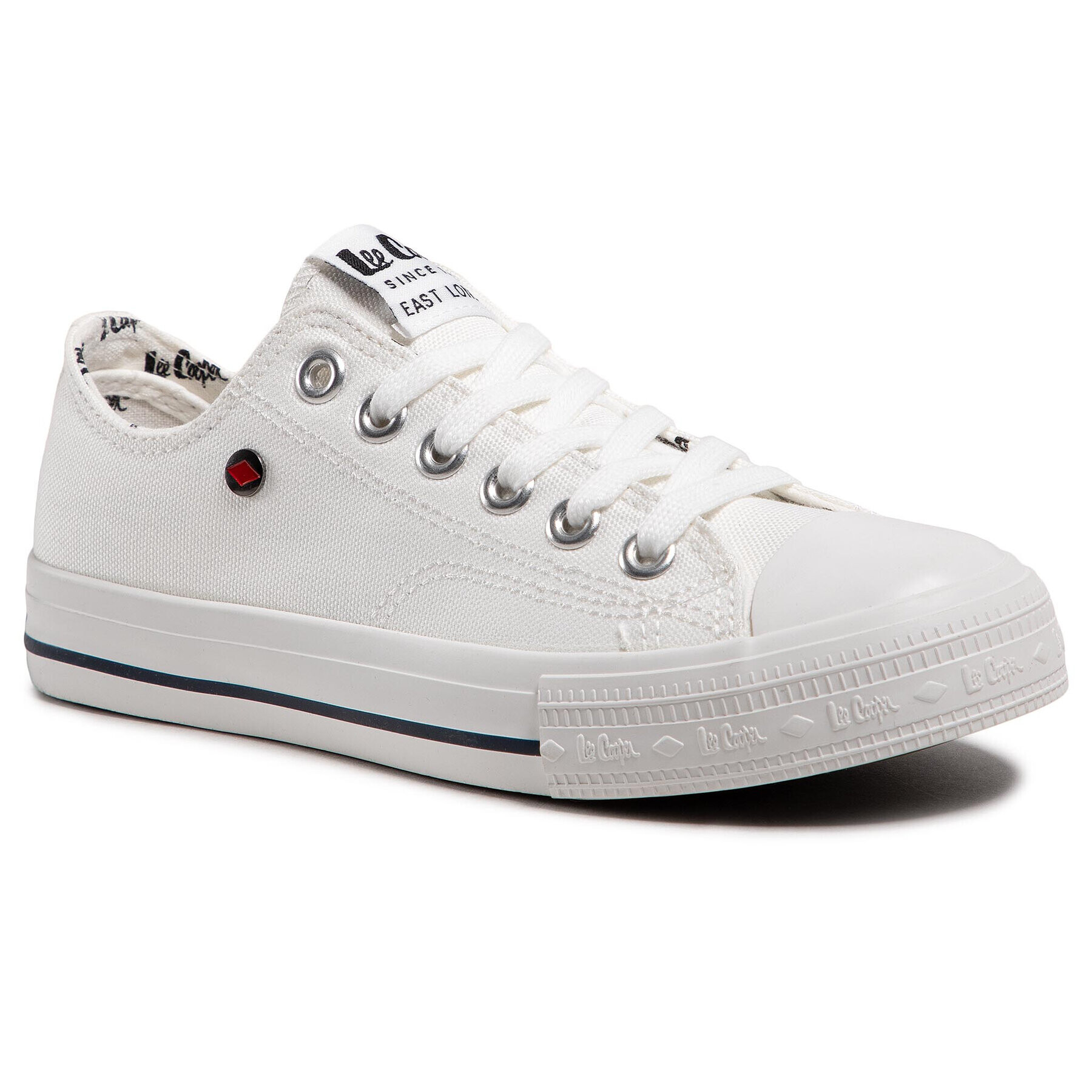 Lee Cooper Кецове LCW-21-31-0091L Бял - Pepit.bg