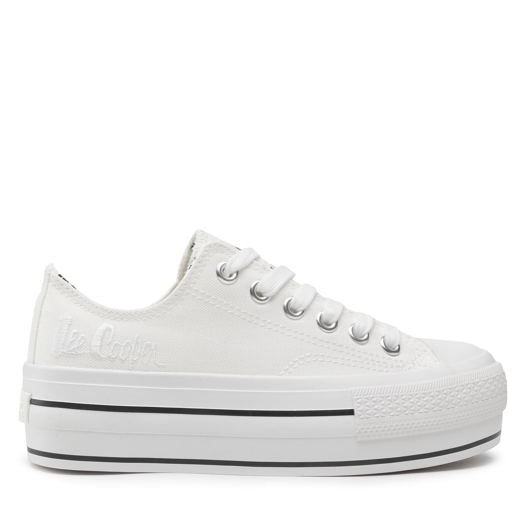 Lee Cooper Кецове LCW-22-31-0842L Бял - Pepit.bg