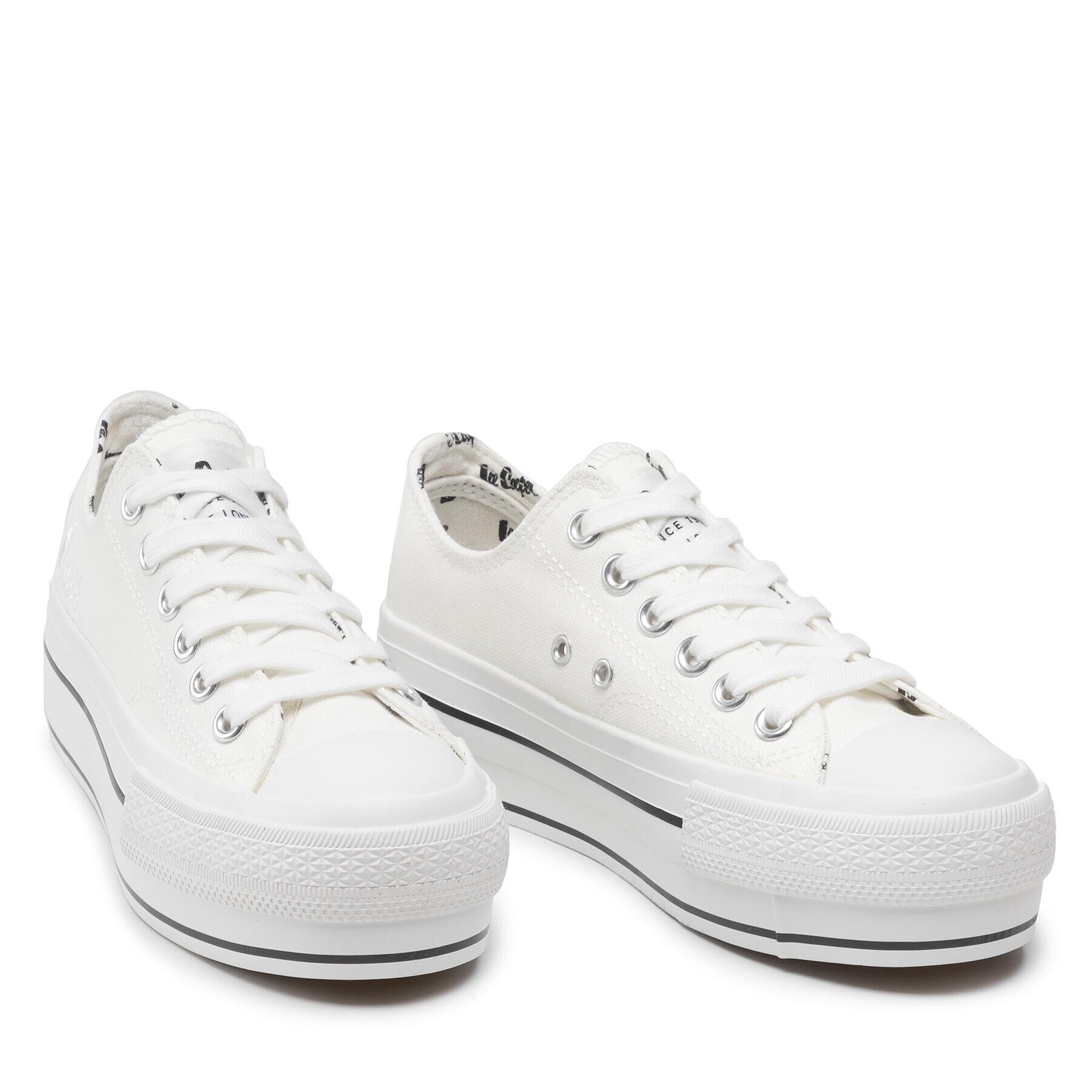 Lee Cooper Кецове LCW-22-31-0842L Бял - Pepit.bg