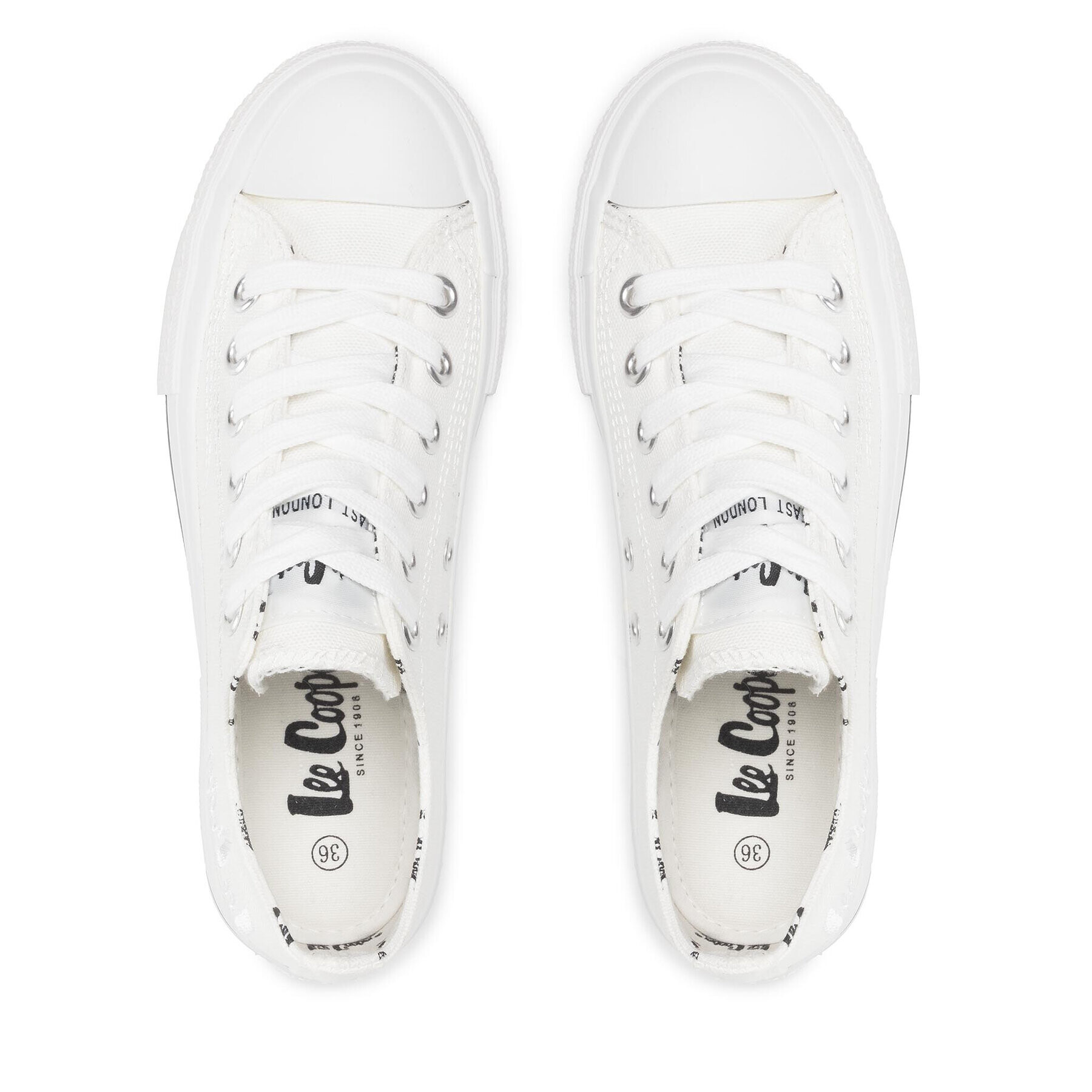 Lee Cooper Кецове LCW-22-31-0842L Бял - Pepit.bg
