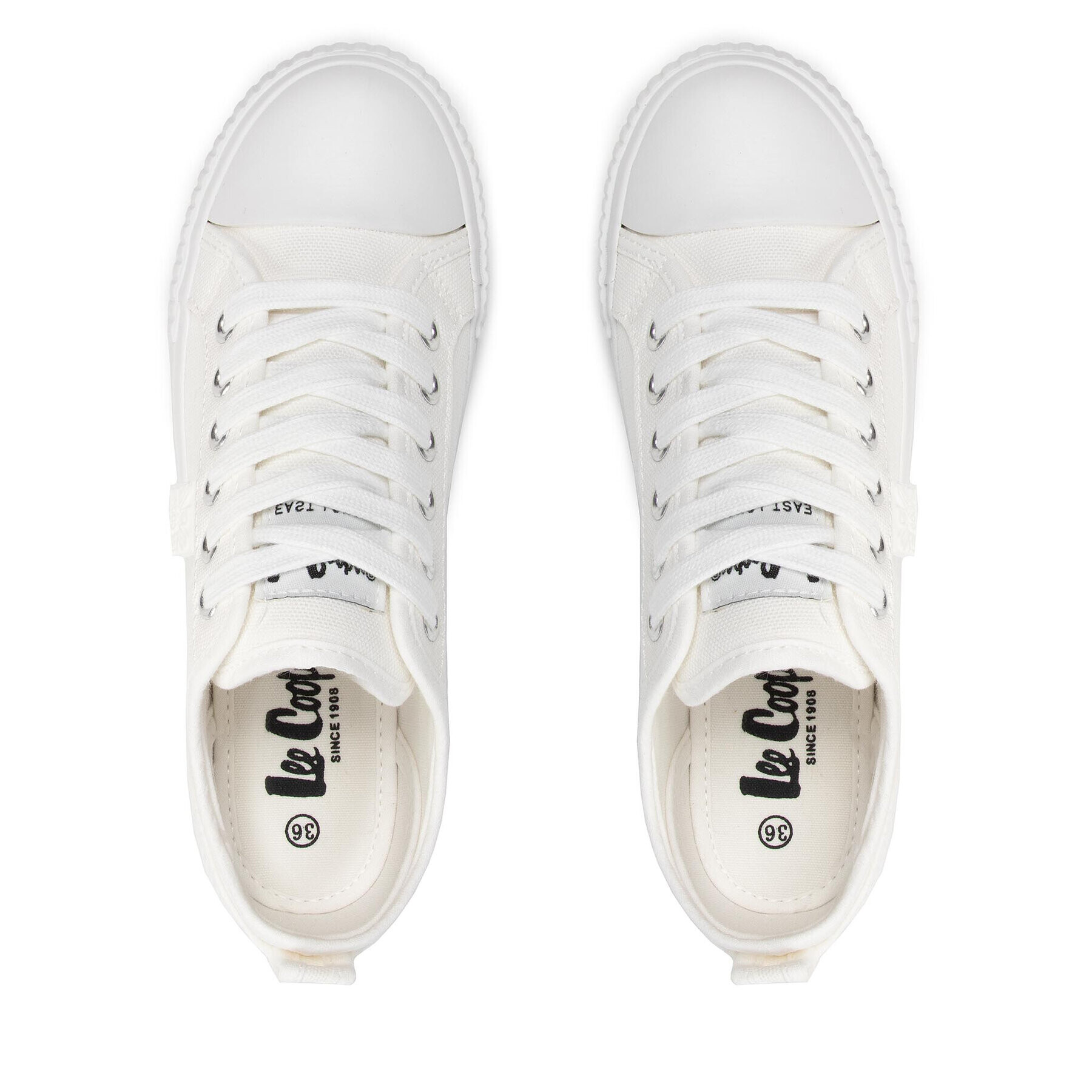 Lee Cooper Кецове LCW-22-31-0845LA Бял - Pepit.bg