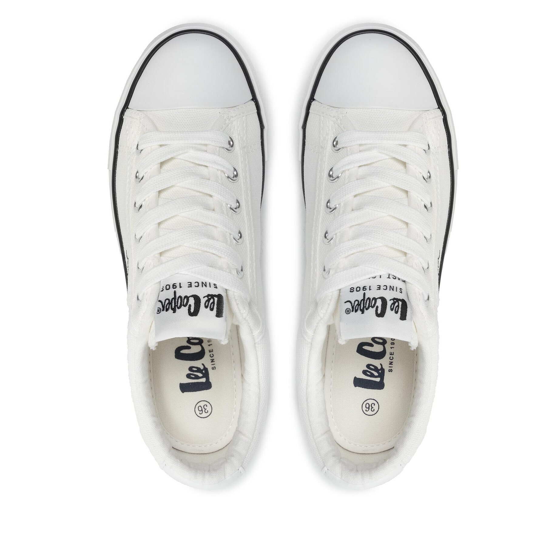 Lee Cooper Кецове LCW-22-31-0861LA Бял - Pepit.bg