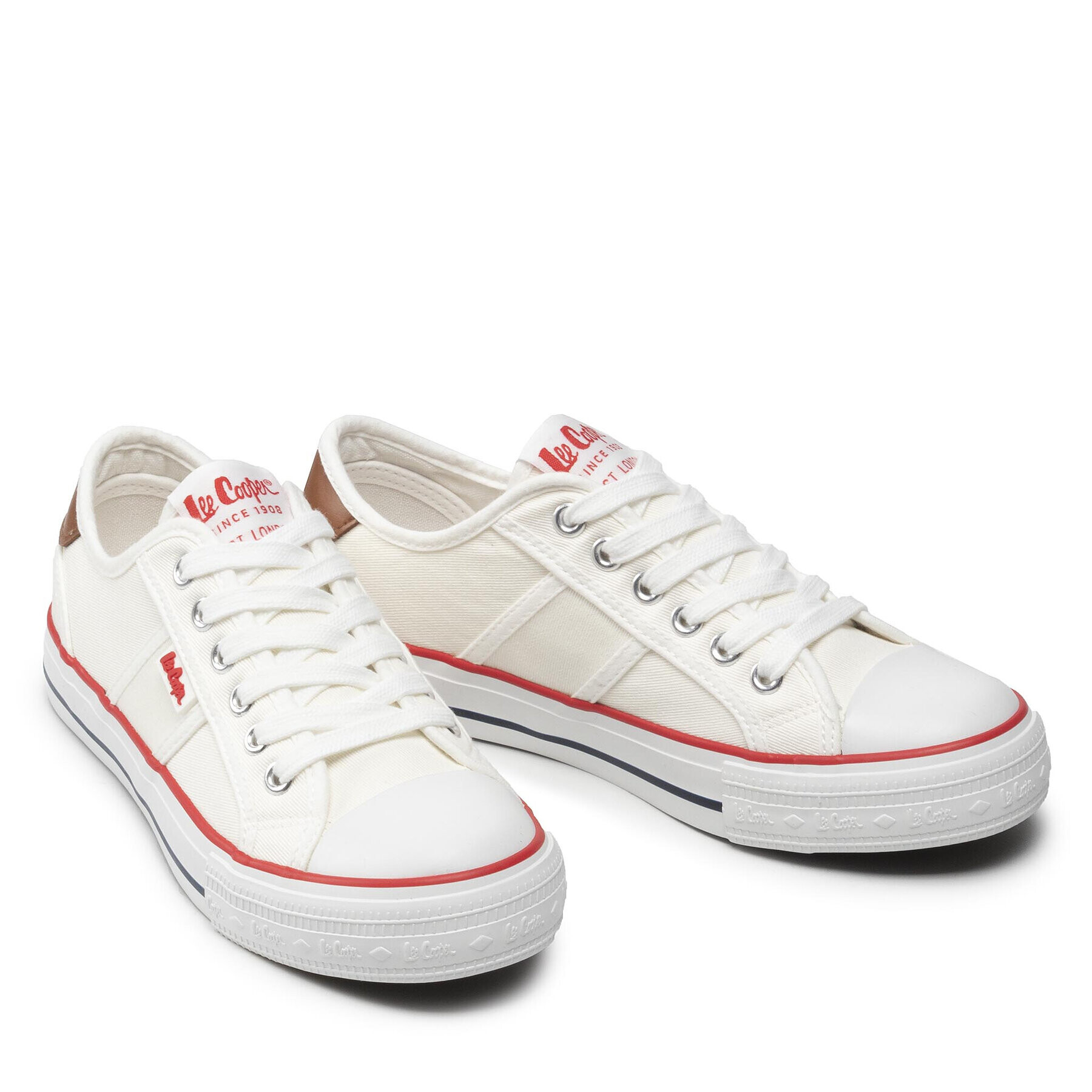 Lee Cooper Кецове LCW-22-31-0862L Бял - Pepit.bg