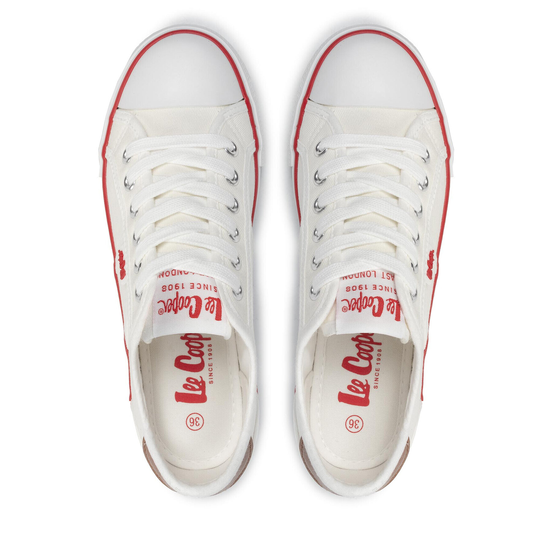 Lee Cooper Кецове LCW-22-31-0862L Бял - Pepit.bg