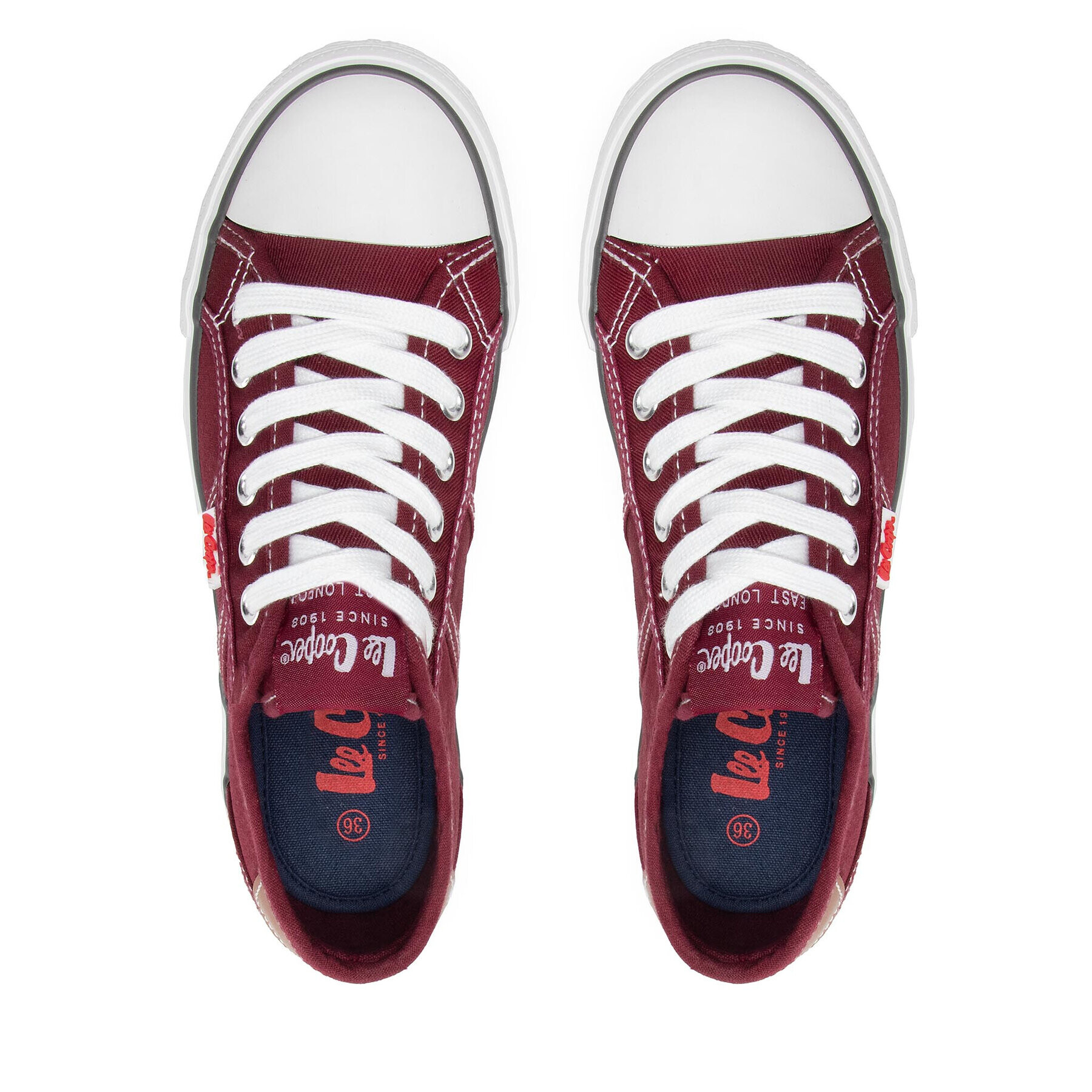 Lee Cooper Кецове LCW-22-31-0864LA Бордо - Pepit.bg