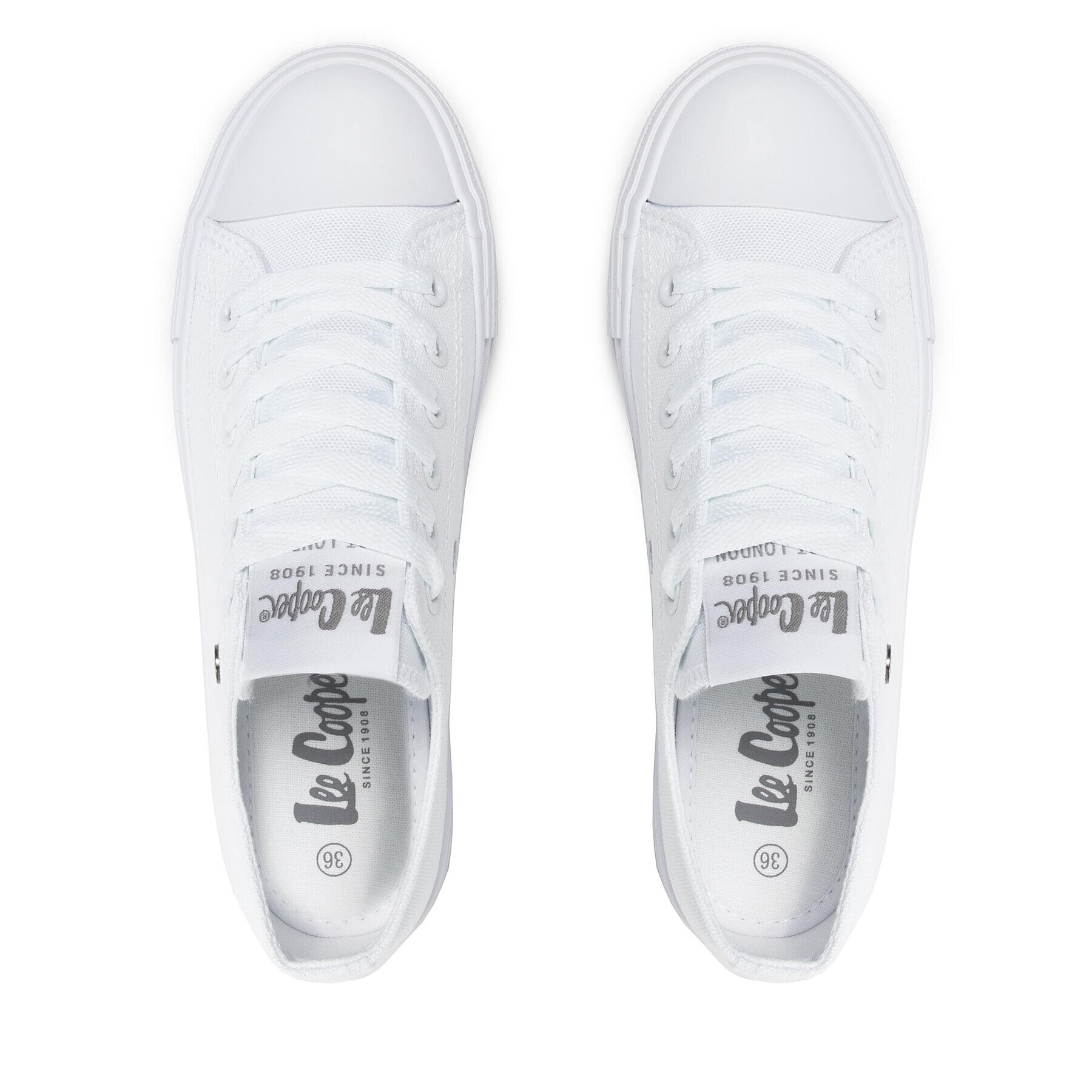 Lee Cooper Кецове LCW-22-31-0872LA Бял - Pepit.bg