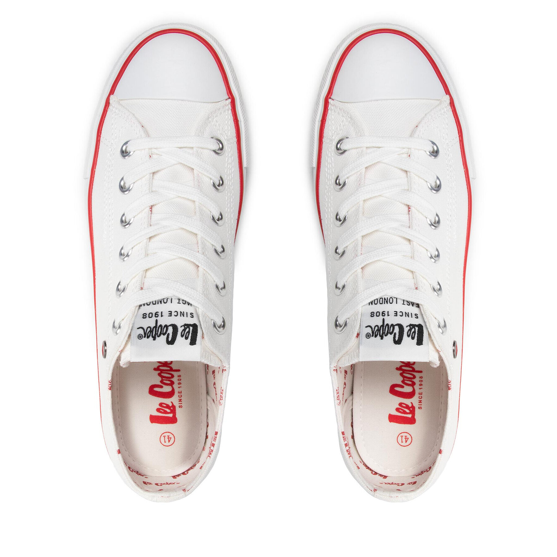 Lee Cooper Кецове LCW-22-31-0874M Бял - Pepit.bg