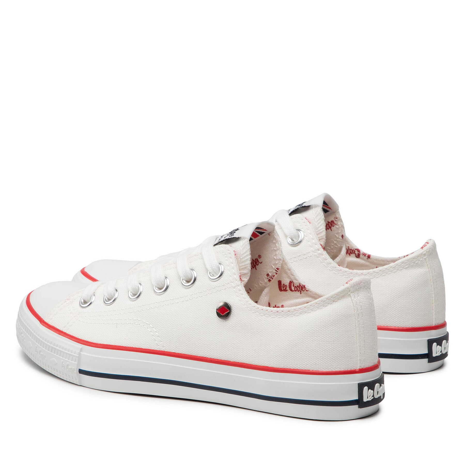 Lee Cooper Кецове LCW-22-31-0875L Бял - Pepit.bg