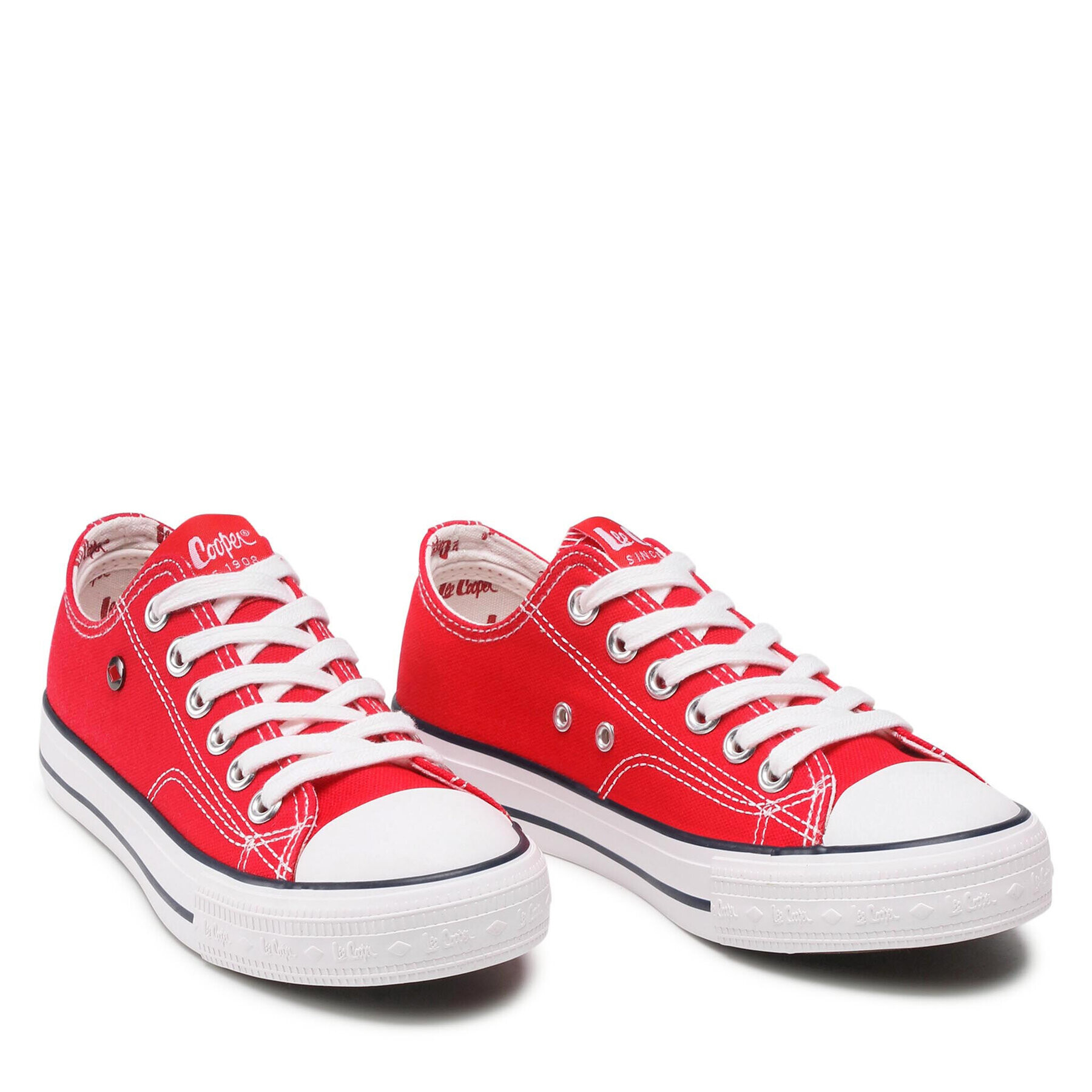 Lee Cooper Кецове LCW-22-31-0880LA Червен - Pepit.bg