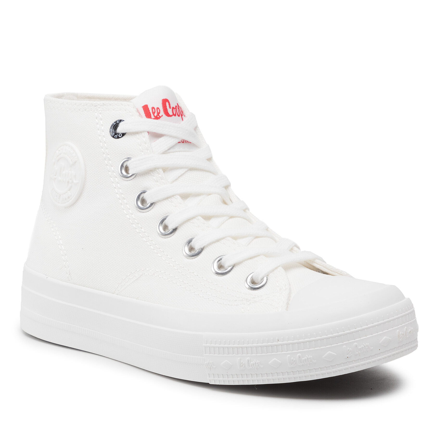 Lee Cooper Кецове LCW-22-31-0906LA Бял - Pepit.bg