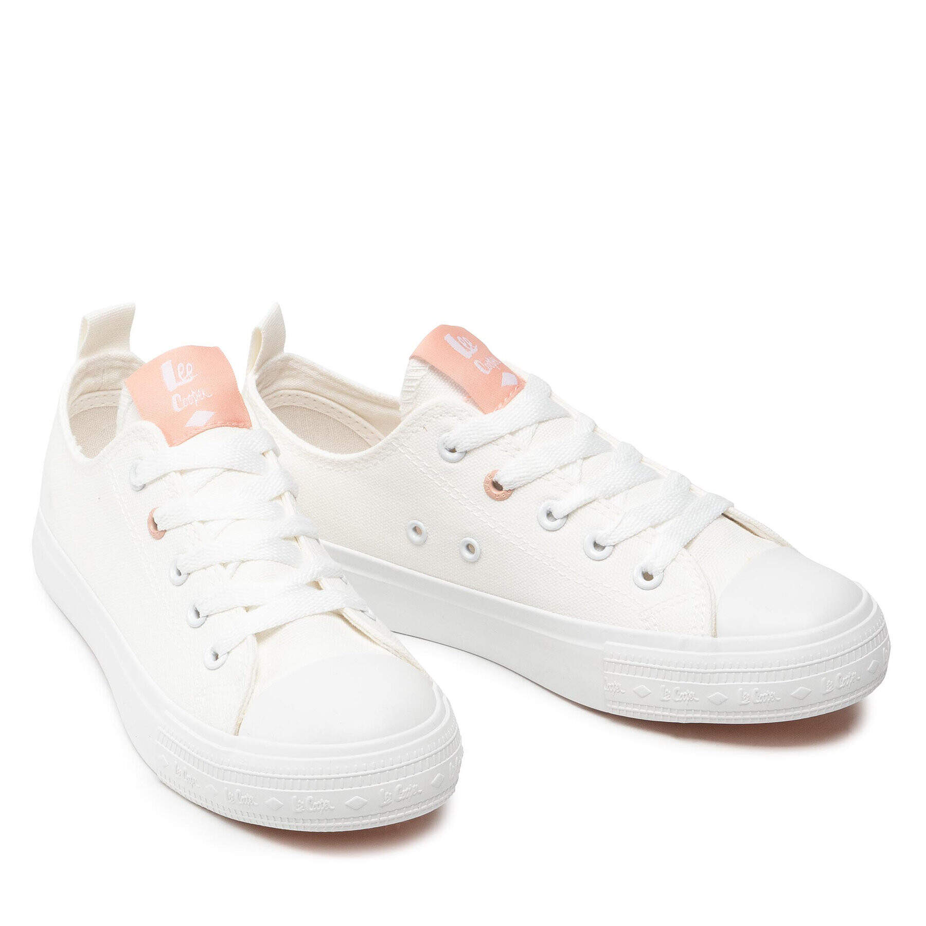 Lee Cooper Кецове LCW-22-31-0911LA Бял - Pepit.bg