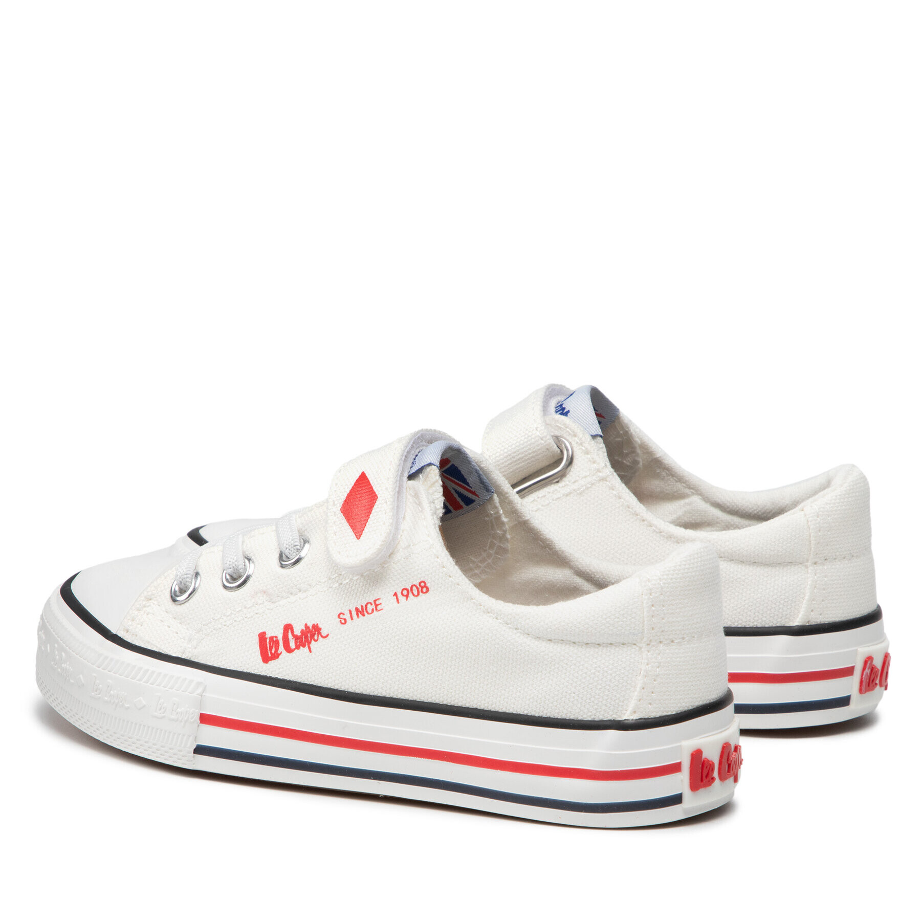 Lee Cooper Кецове LCW-22-44-0804K Бял - Pepit.bg